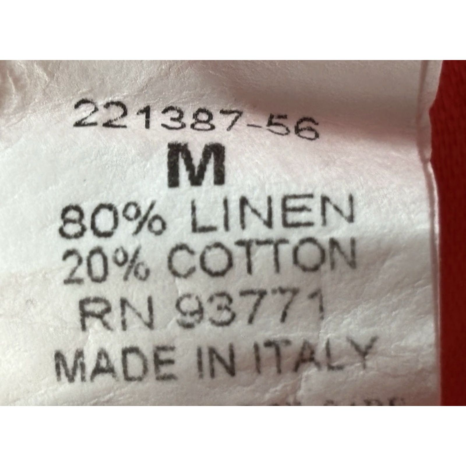 Cristina Vergani Linen Blend Dress Women\'s M Coral Midi Tiered Italy  Lagenlook - ilac.rochib.com