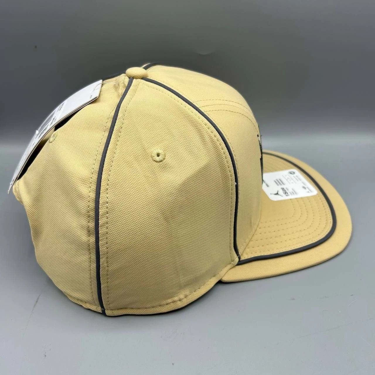 Jordan Brand Air Jordan Hat Men Yellow Embroidered Nike Pro Snap Back Cap Size ONE SIZE - 6 Thumbnail