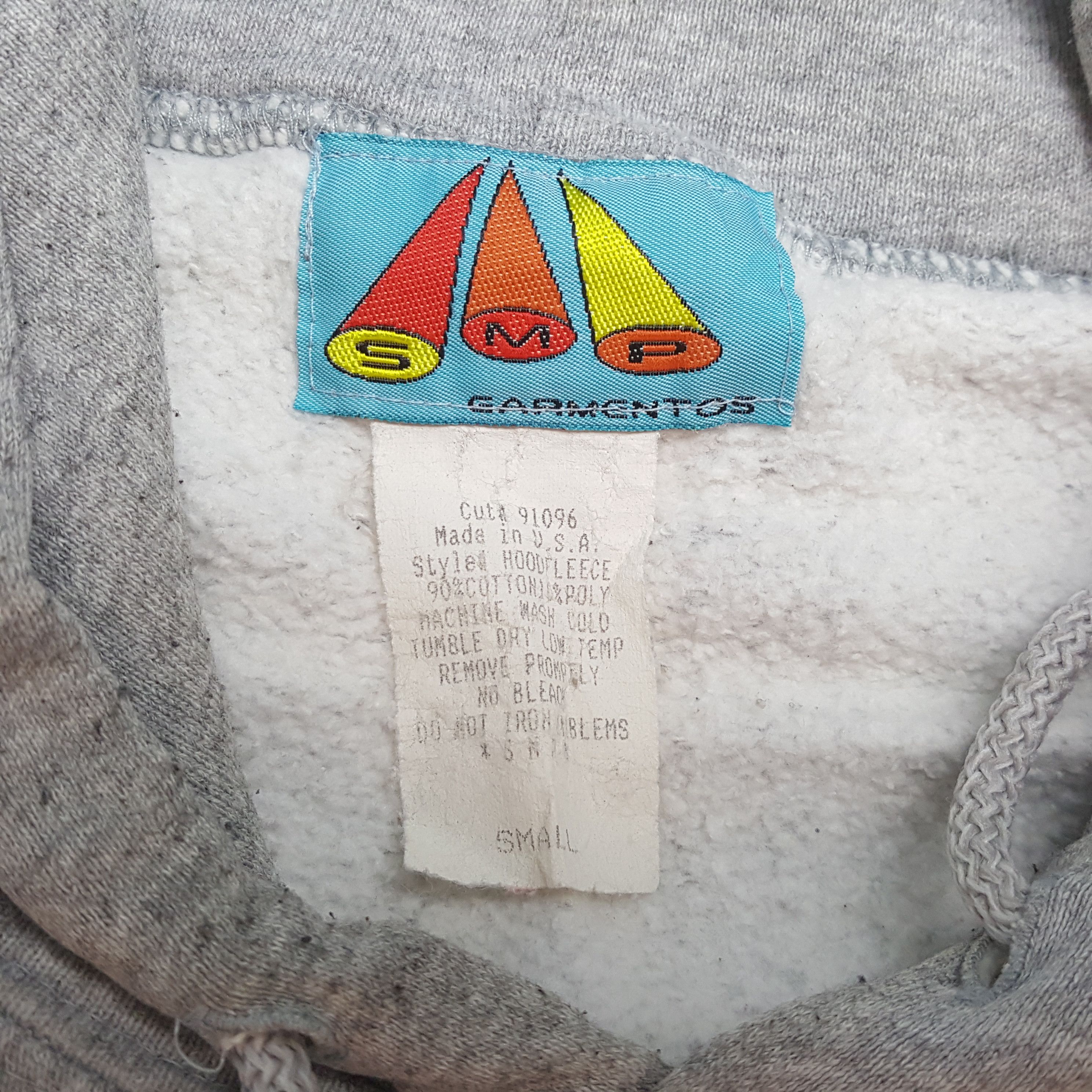 Vintage SMP Center Design Streetwear Style Hoodies Size US M / EU 48-50 / 2 - 8 Thumbnail