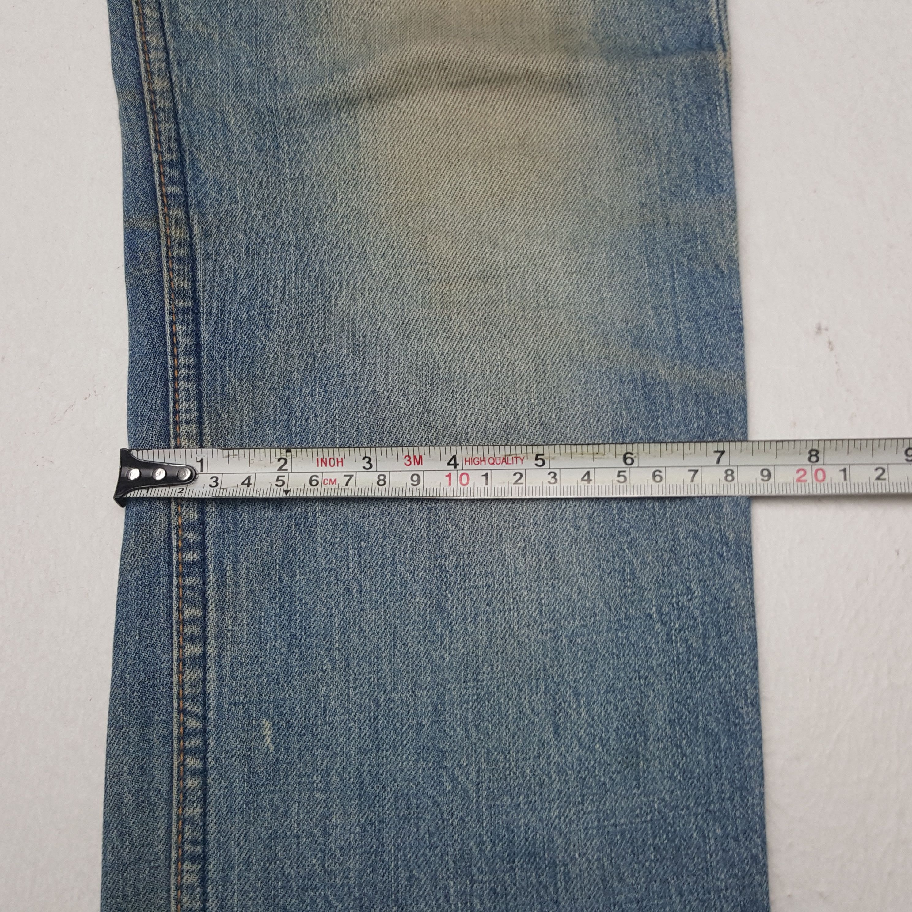 Hysteric Glamour × Japanese Brand × Vintage Vintage Hysteric Glamour Custom Art Logo Denim Jeans Size US 27 - 10 Thumbnail
