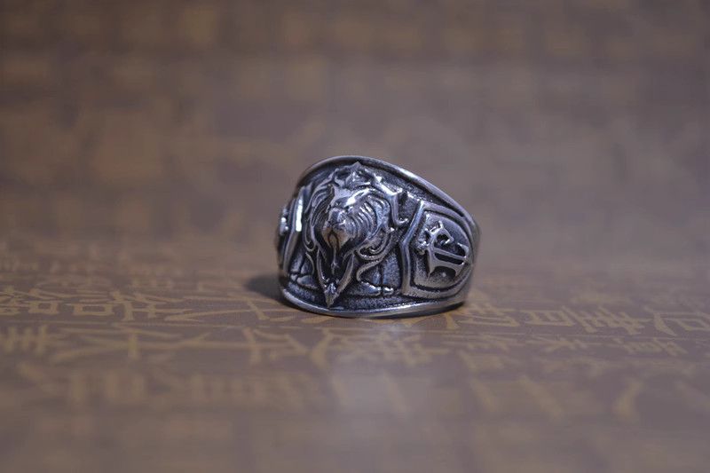 Jewelry Hip-hop Jewelry Rings Open Size Chrome Ring (Size 7-13) Size ONE SIZE - 5 Thumbnail