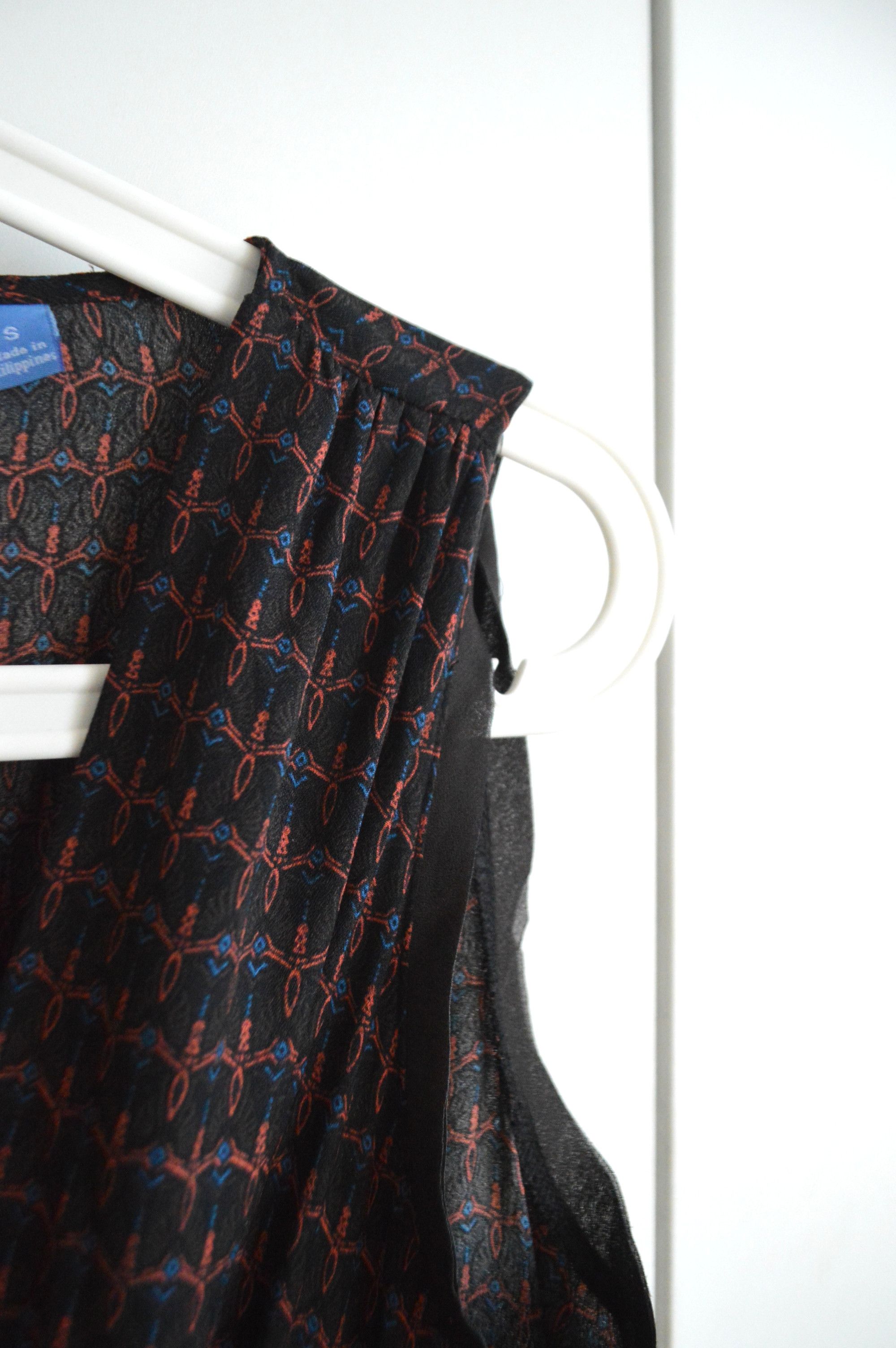 Vera Wang Vera Wang 00s dress asymetrical print rare Size S / US 4 / IT 40 - 10 Thumbnail