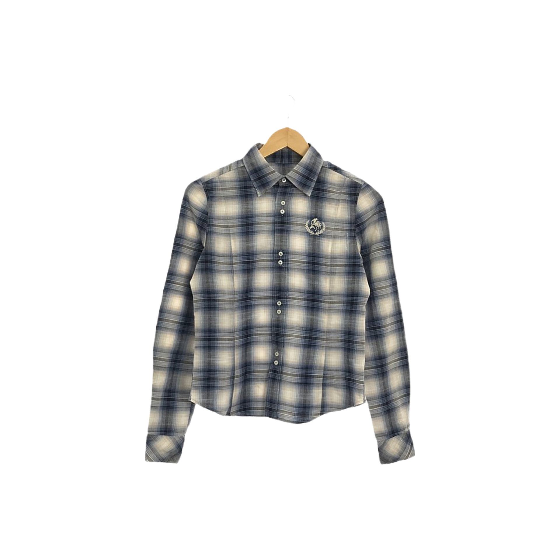 Hysteric Glamour Hysteric Glamour Blue and White Plaid Size S / US 4 / IT 40 - 1 Thumbnail