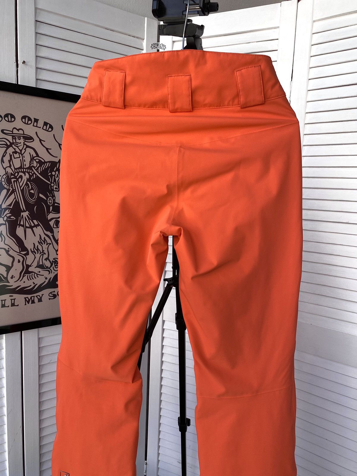 Designer Toni Sailer Premium Ski Snow Pants Orange RRP600$ Size 24" / US 00 / IT 34 - 5 Thumbnail