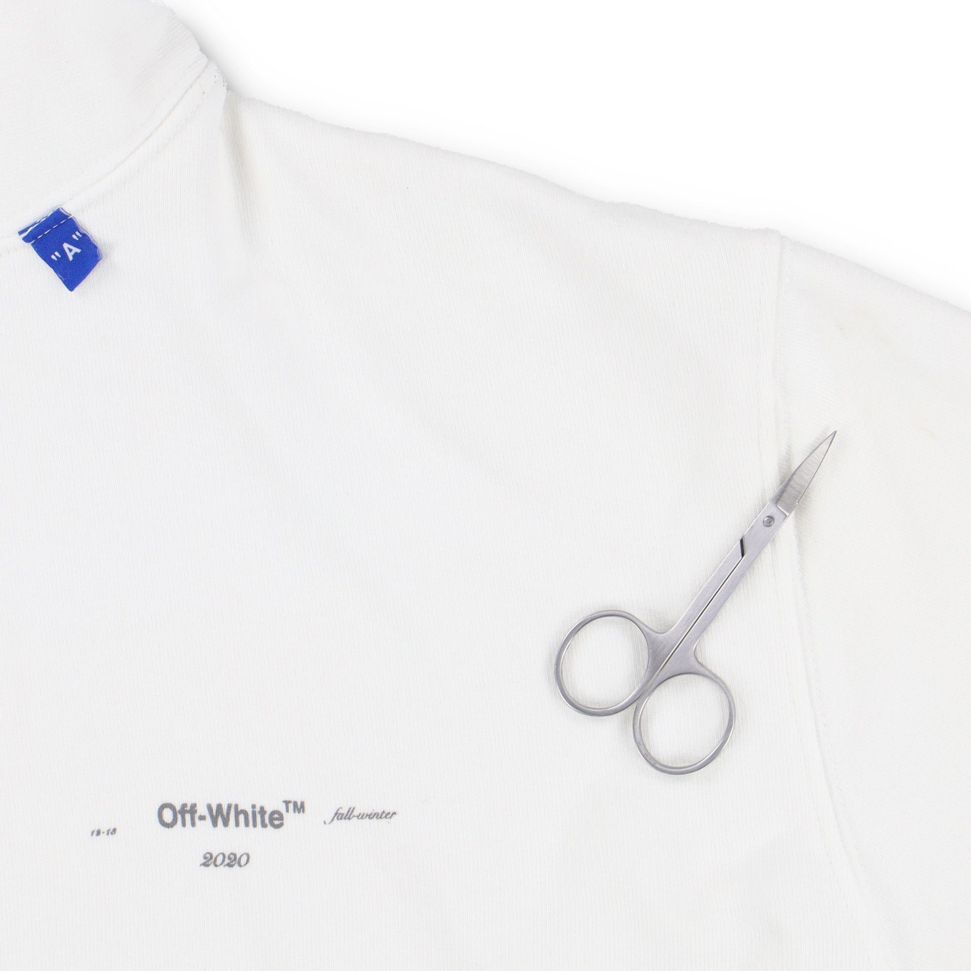 Off-White White Reflective Unfinished Arrows Hoodie Size US M / EU 48-50 / 2 - 6 Thumbnail