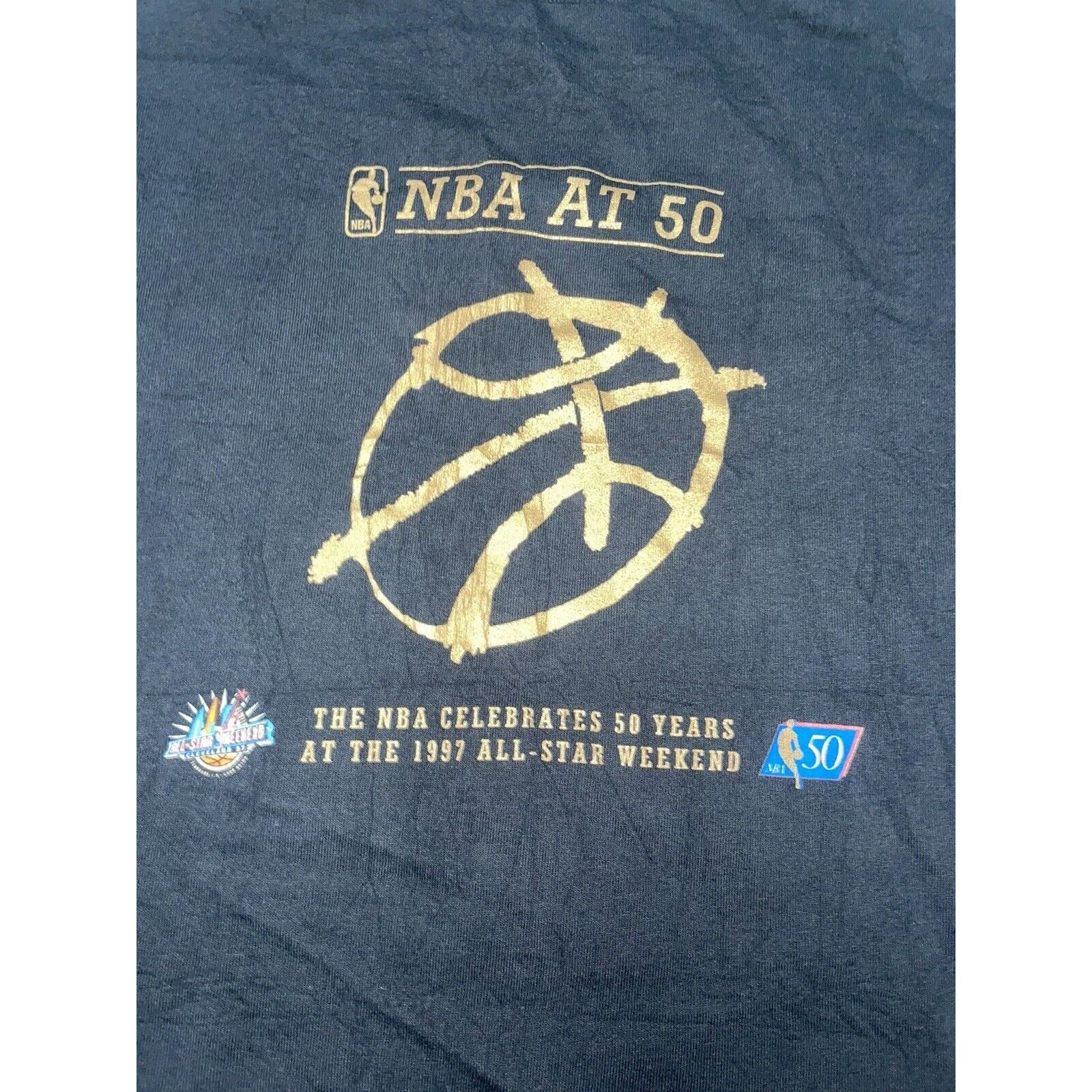 Champion NBA All Star Weekend 1997 Cleveland XL Black 90s Size US XL / EU 56 / 4 - 2 Thumbnail