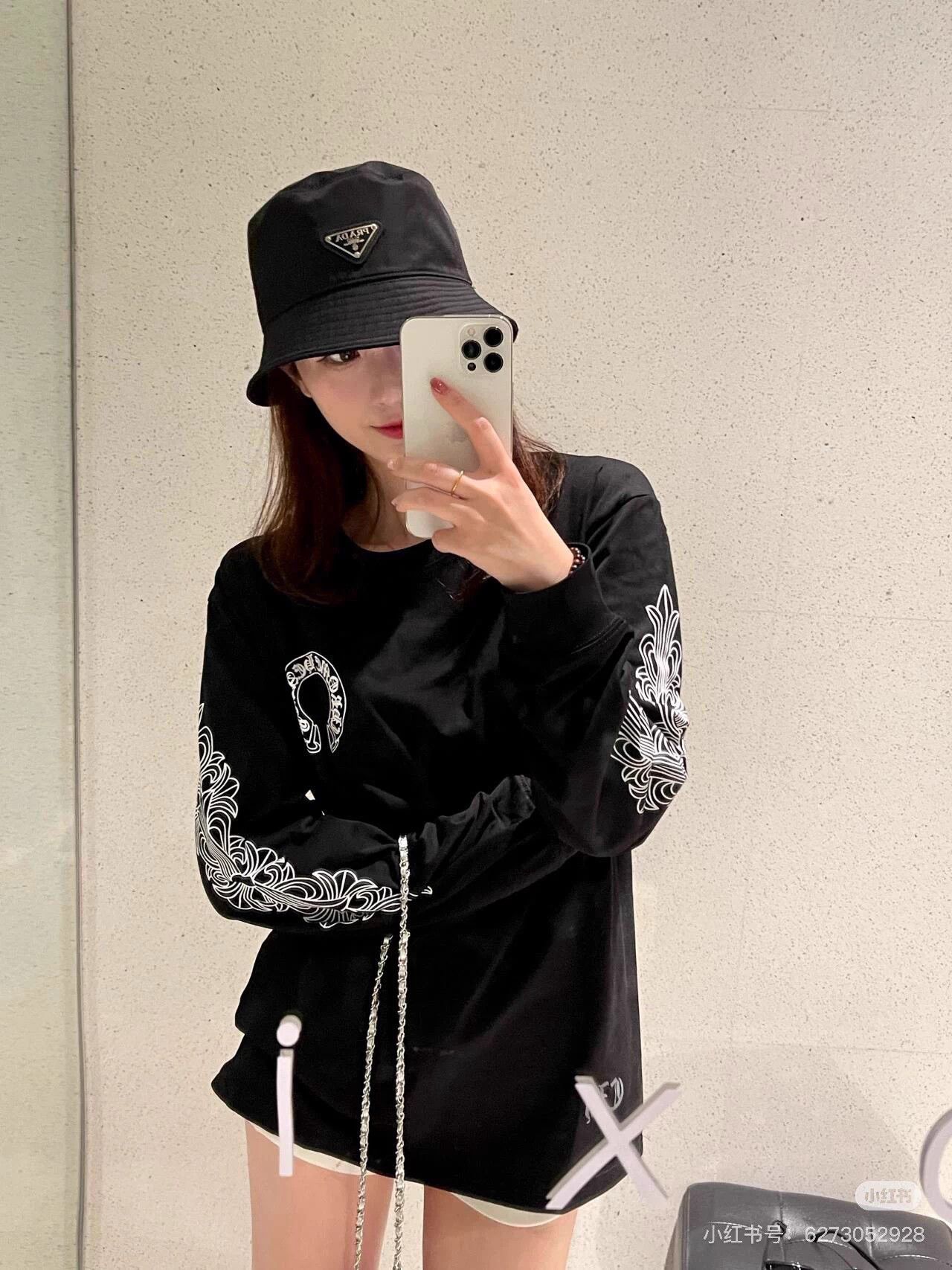 Prada Prada Triangle Logo Bucket Hat 99 New Size S Size ONE SIZE - 5 Thumbnail