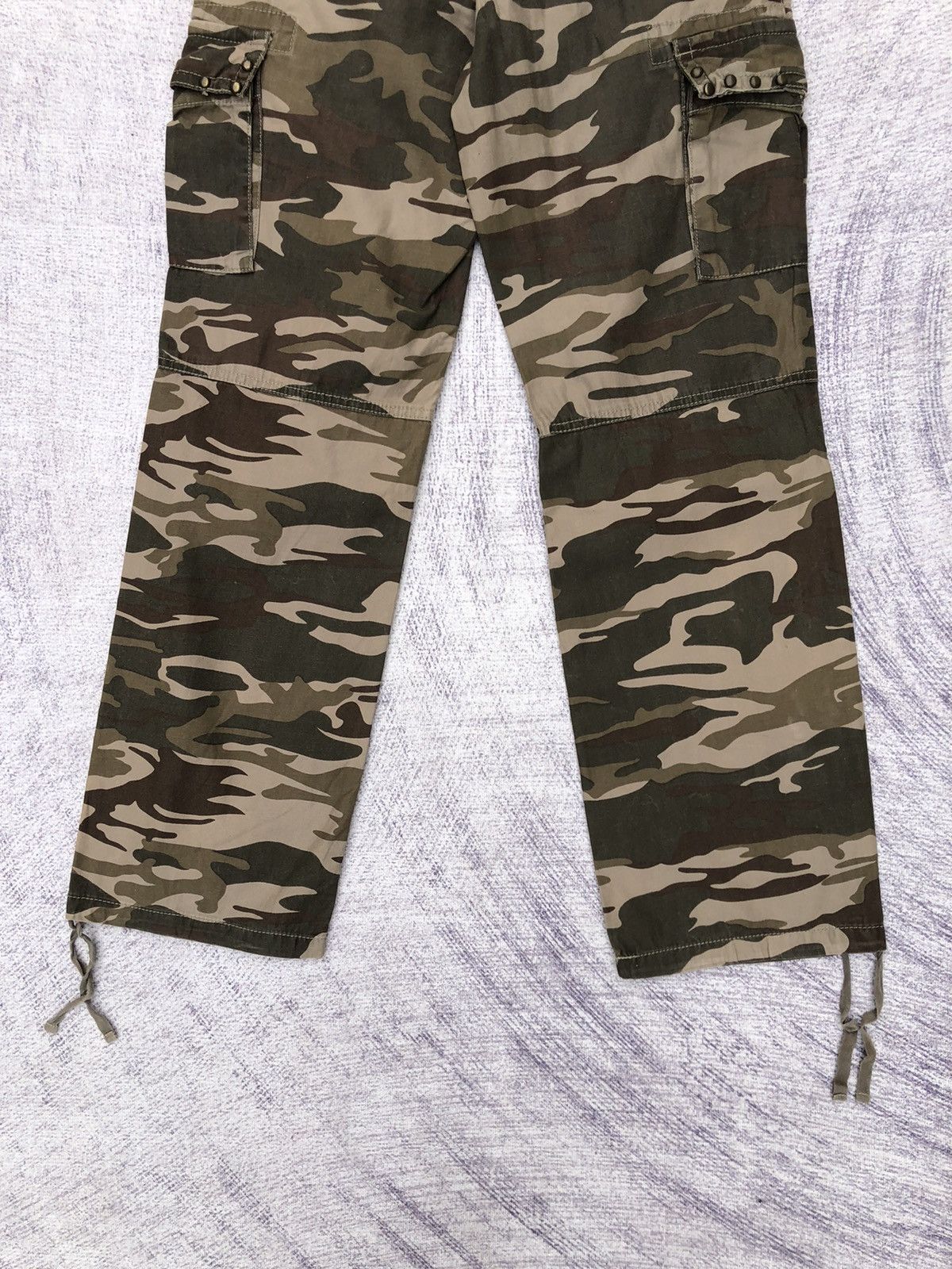 Japanese Brand × Punk and Yo Veryrare Military Cargo Multipocket Tactical Pants Size US 29 - 11 Thumbnail