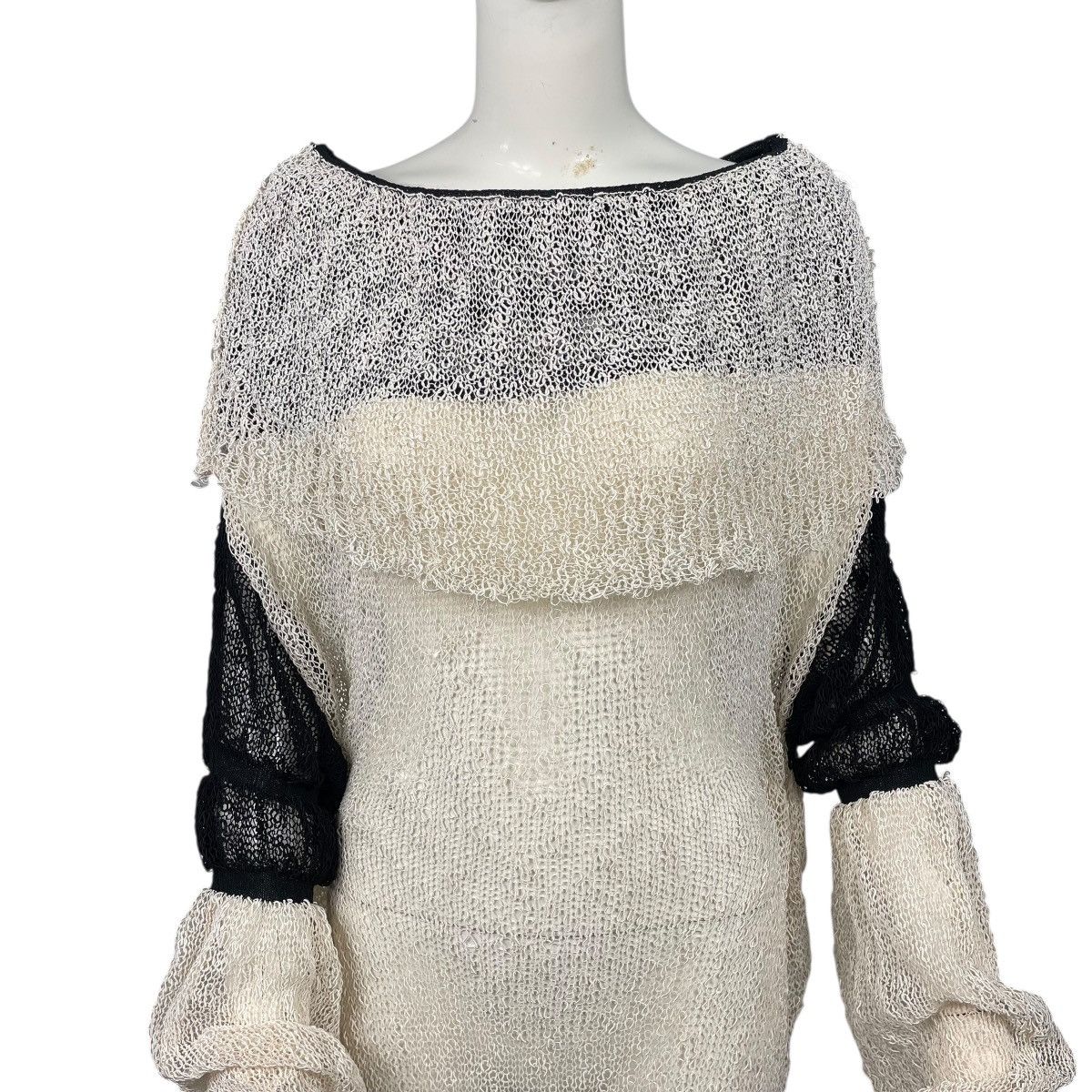 Issey Miyake Vintage 80s Issey Miyake Cordknit Tunic Dress Size M / US 6-8 / IT 42-44 - 4 Thumbnail