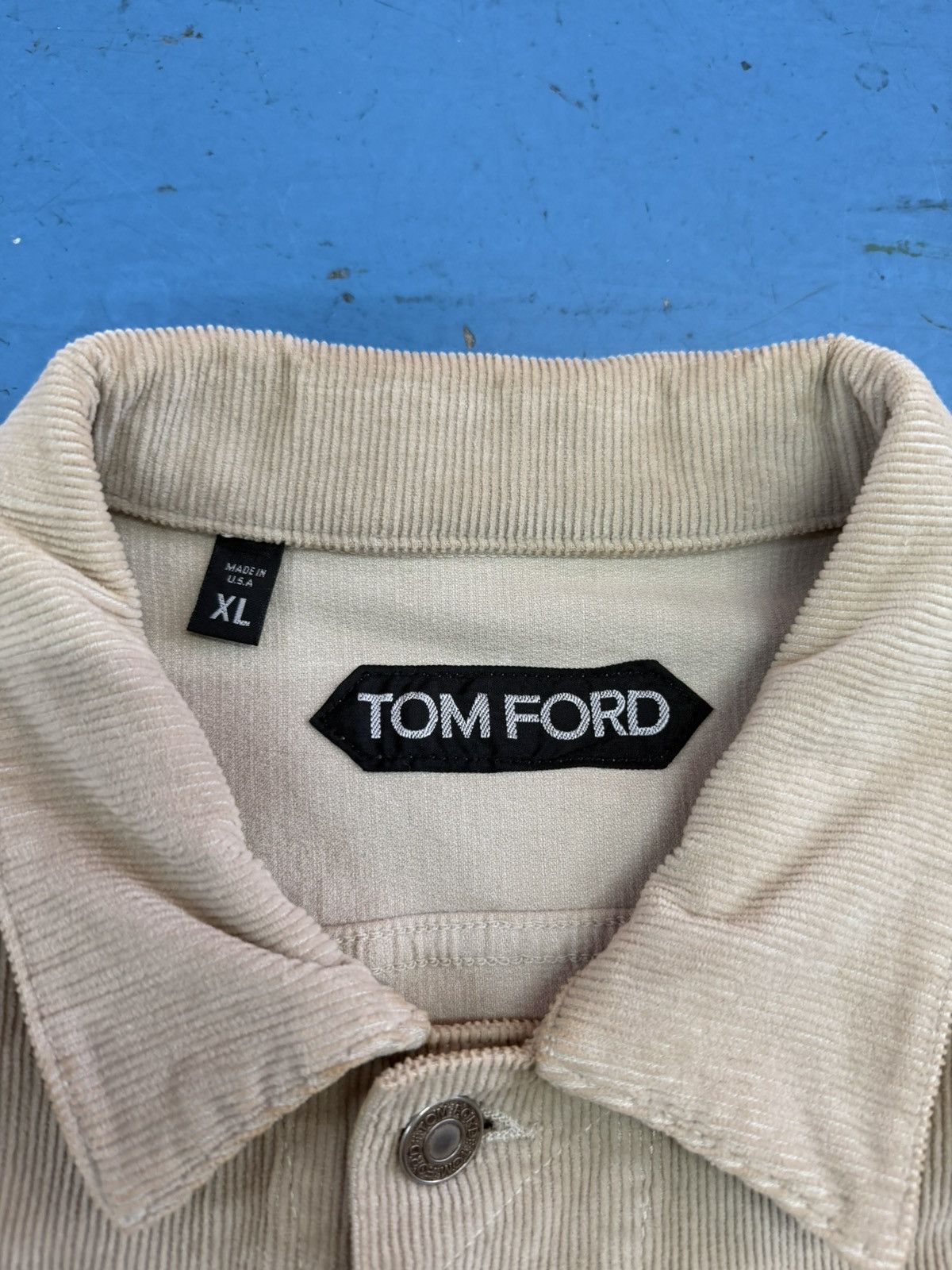 Tom Ford TOM FORD CORDUROY JACKET Size US XL / EU 56 / 4 - 4 Thumbnail