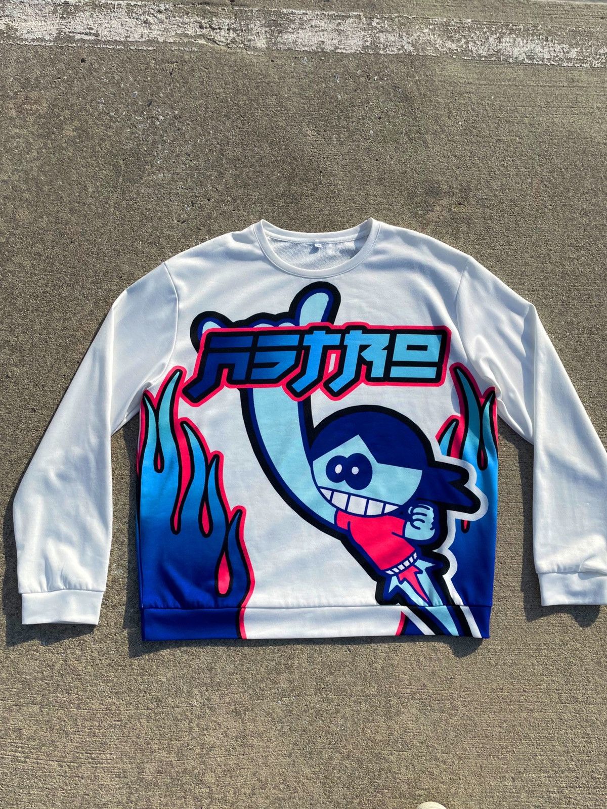 Other AOP Long Sleeve Flames Jersey *RARE* Size US XL / EU 56 / 4 - 1 Thumbnail