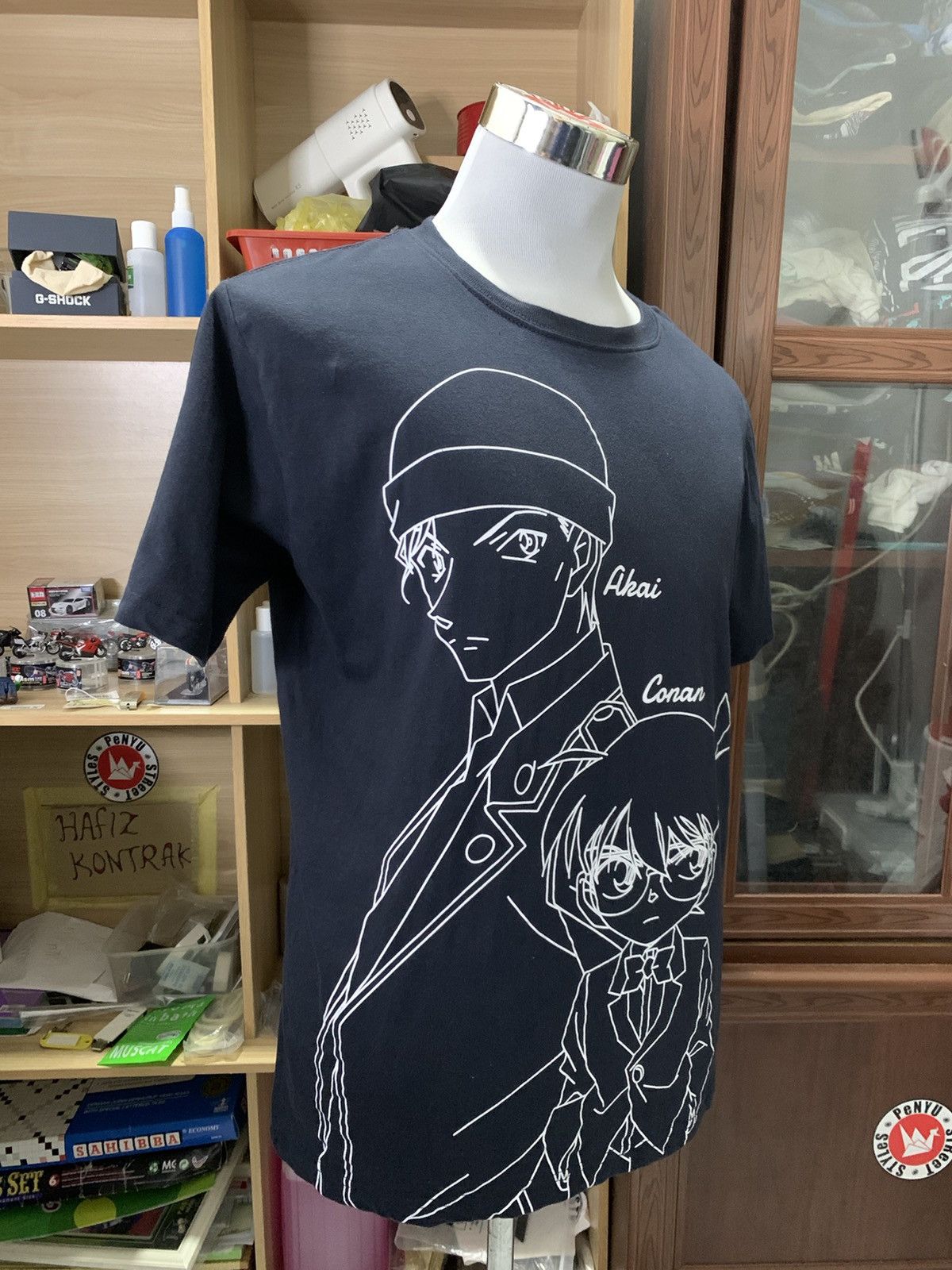 Anime DETECTIVE CONAN ANIME MOVIE SHIRT Size US L / EU 52-54 / 3 - 4 Thumbnail