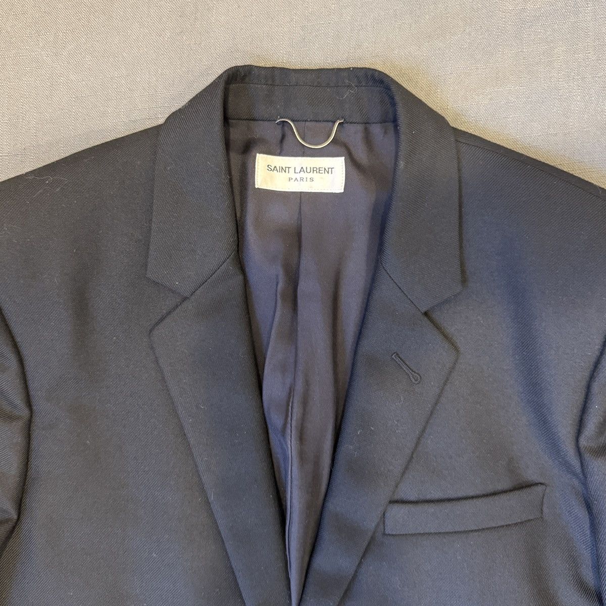 Saint Laurent Paris SAINT LAURENT PARIS FW13 HEDI SUIT JACKET Size 48R - 3 Thumbnail