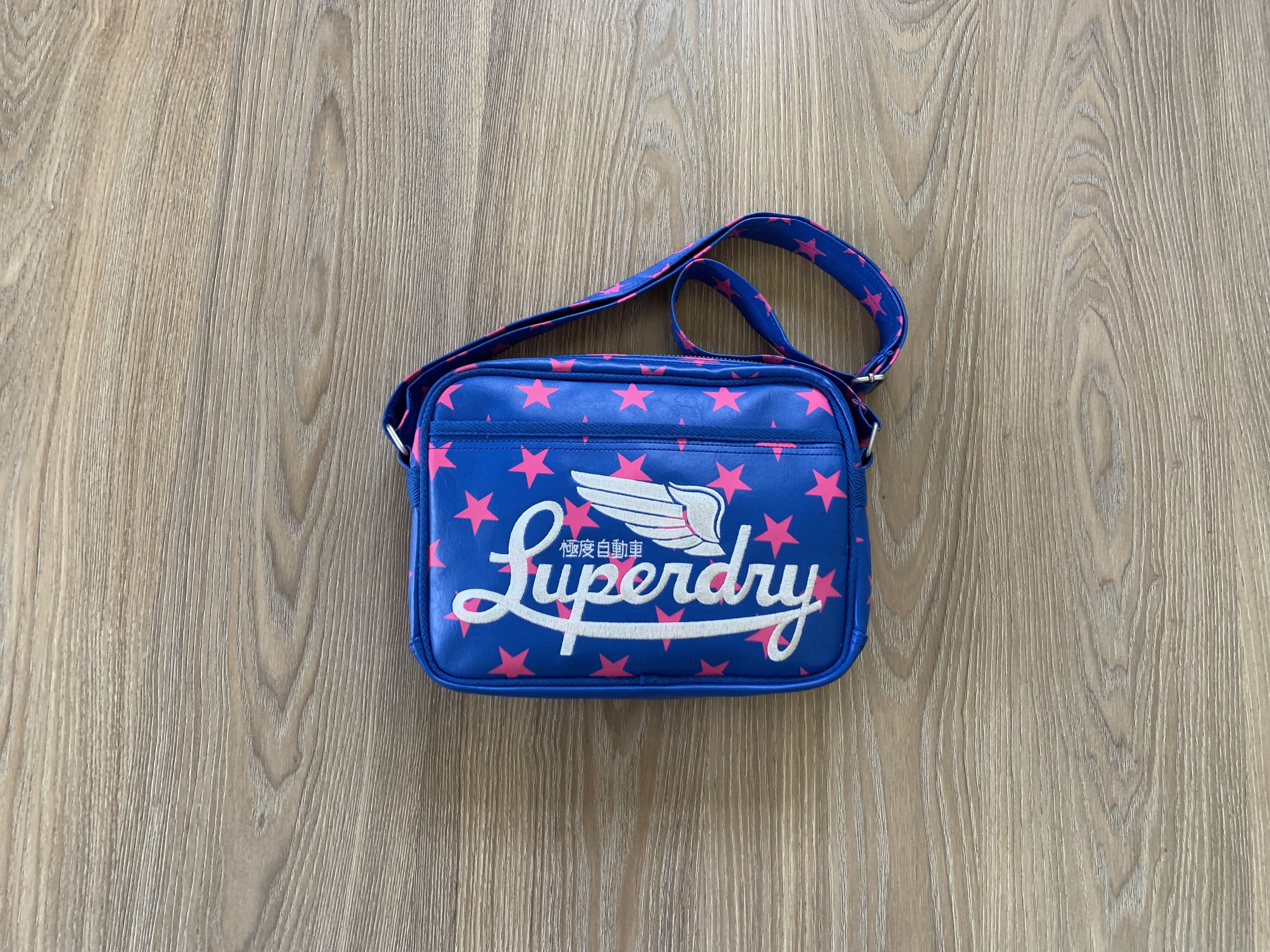 Superdry Men Blue Sling Bag All Star Mini Icarus