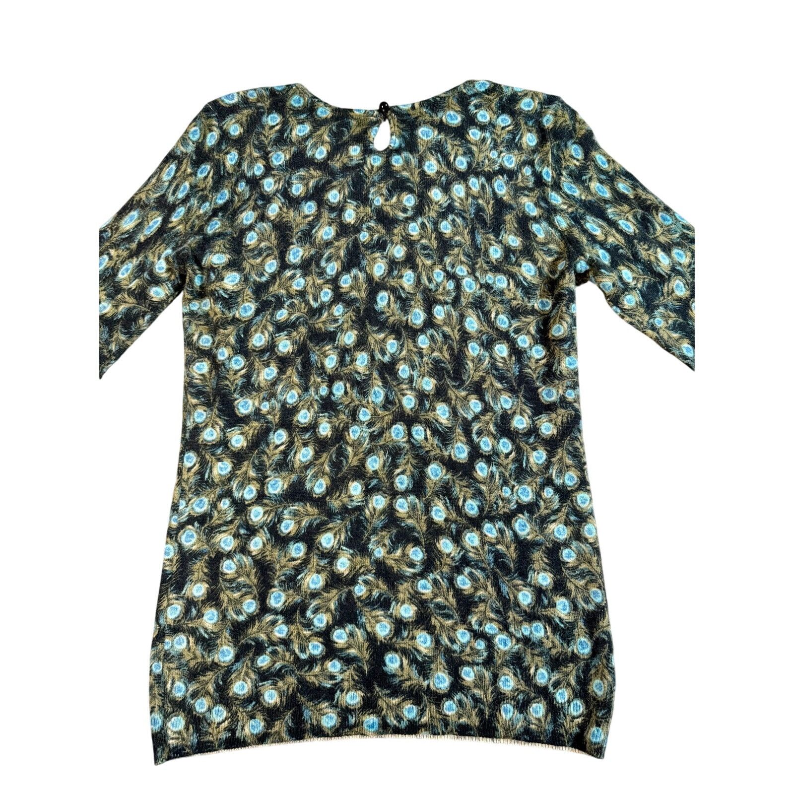 Other Talbots Peacock Crewneck Cashmere Sweater Womens Size XS Size XS / US 0-2 / IT 36-38 - 5 Thumbnail