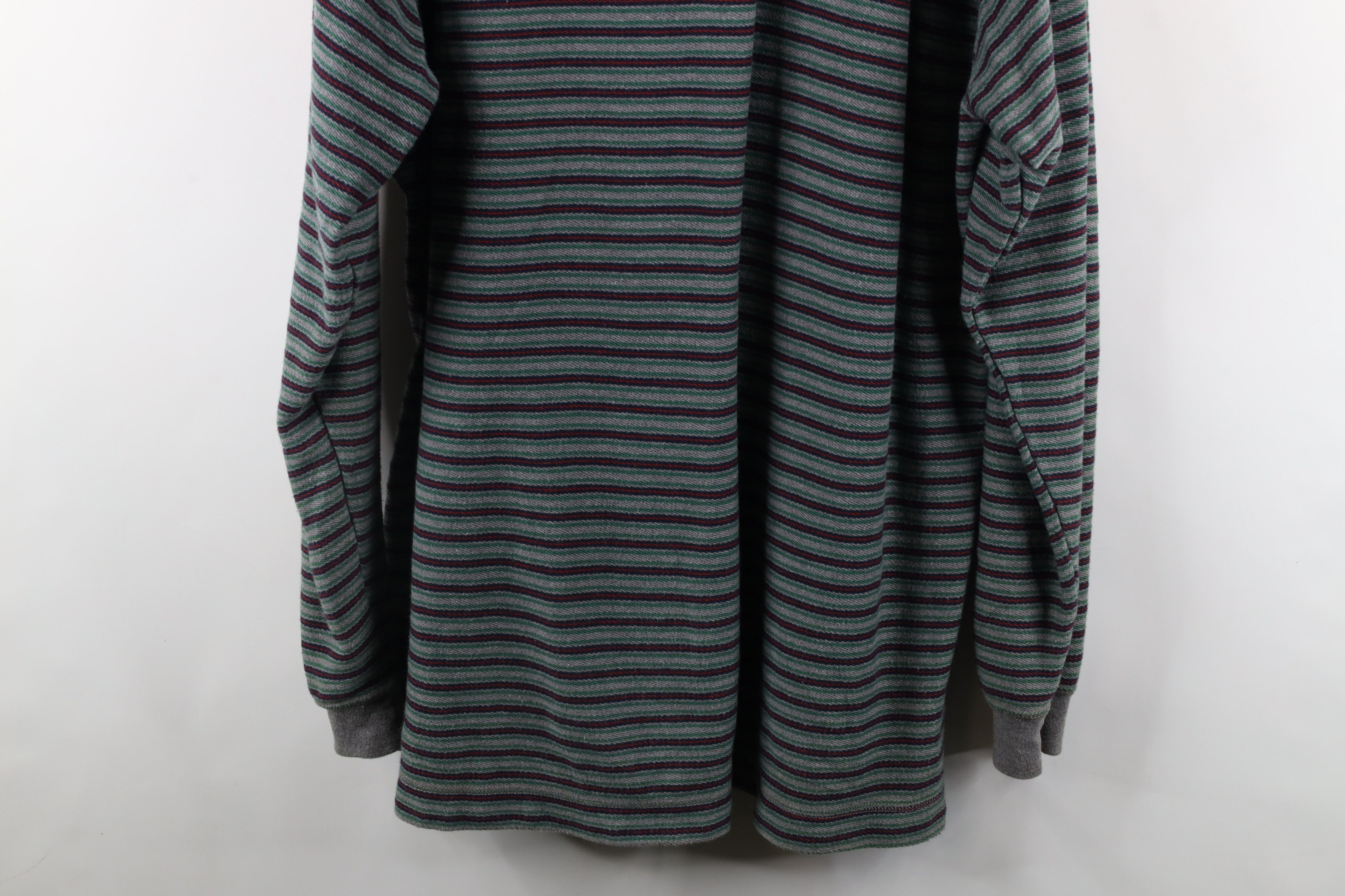 Lee × Vintage Vintage 90s Lee Riveted Knit Long Sleeve Henley T-Shirt Size US L / EU 52-54 / 3 - 9 Thumbnail