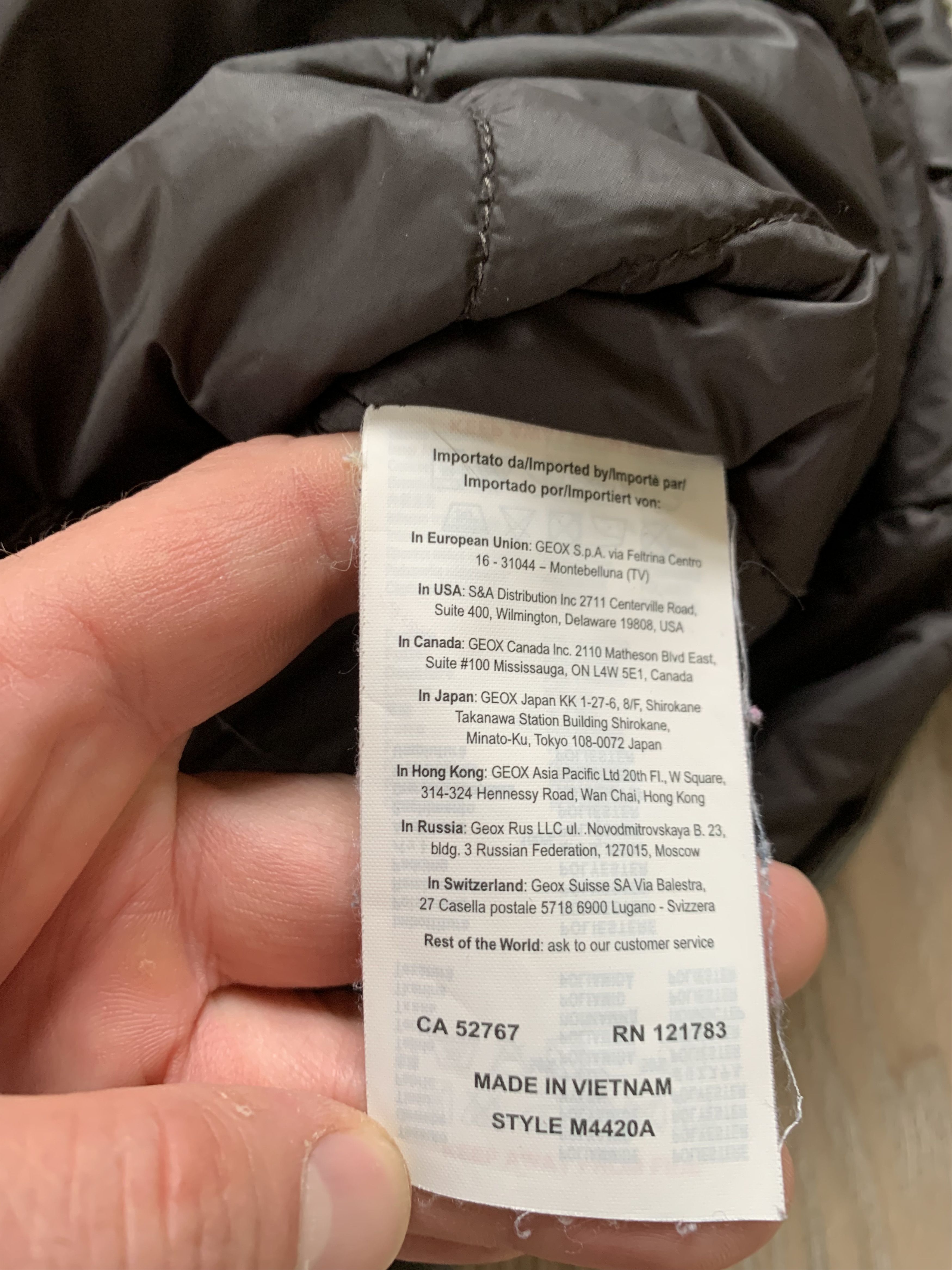 Geox Geox Respira Light Jacket Size US M / EU 48-50 / 2 - 5 Thumbnail
