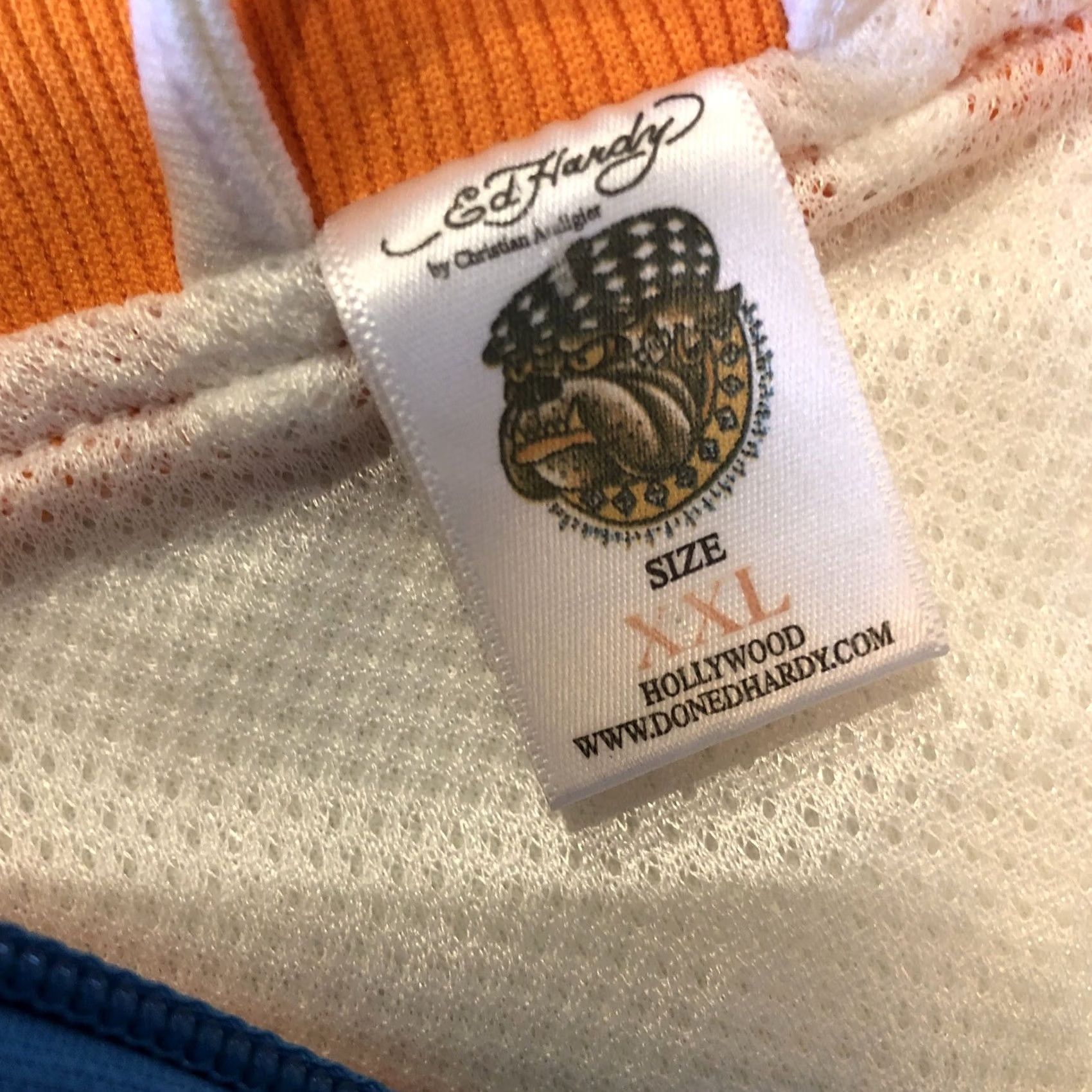 Ed Hardy Ed Hardy By Christian Audigier Colorful Koi Specialty Track Jacket 2XL Unisex Adults Multicolor Full Zip Zipped Pockets Size XXL / US 16-18 / IT 52-54 - 7 Thumbnail