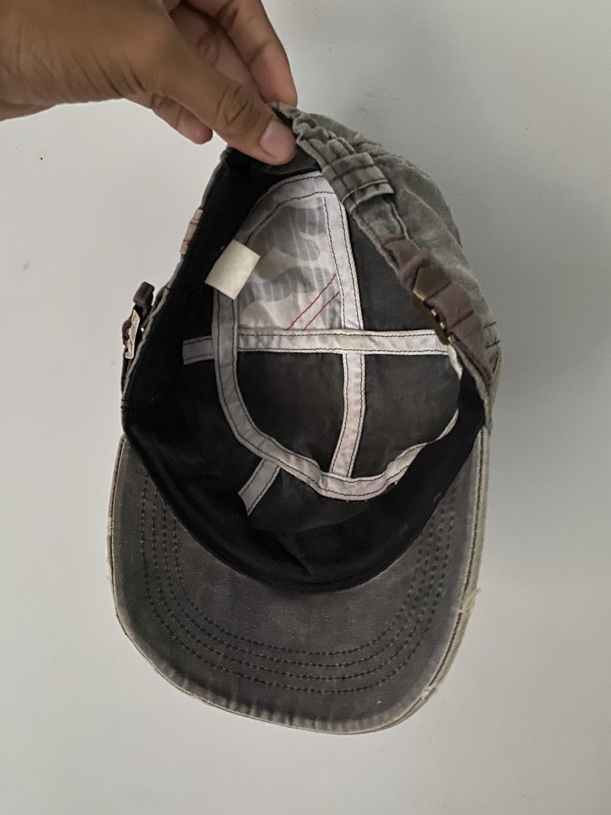 If Six Was Nine × Japanese Brand × Le Grande Bleu (L.G.B.) Vintage commando distressed punk hat Size ONE SIZE - 5 Thumbnail