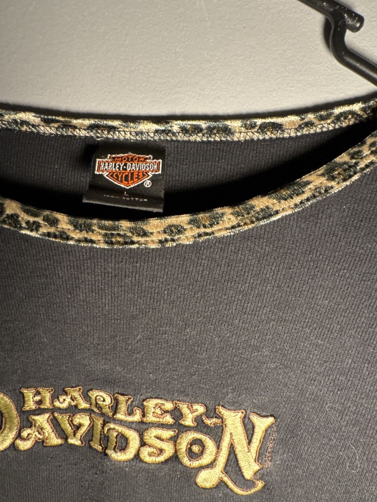 Harley Davidson Harley Davidson Leopard Print Logo Long Sleeve Size US S / EU 44-46 / 1 - 2 Thumbnail