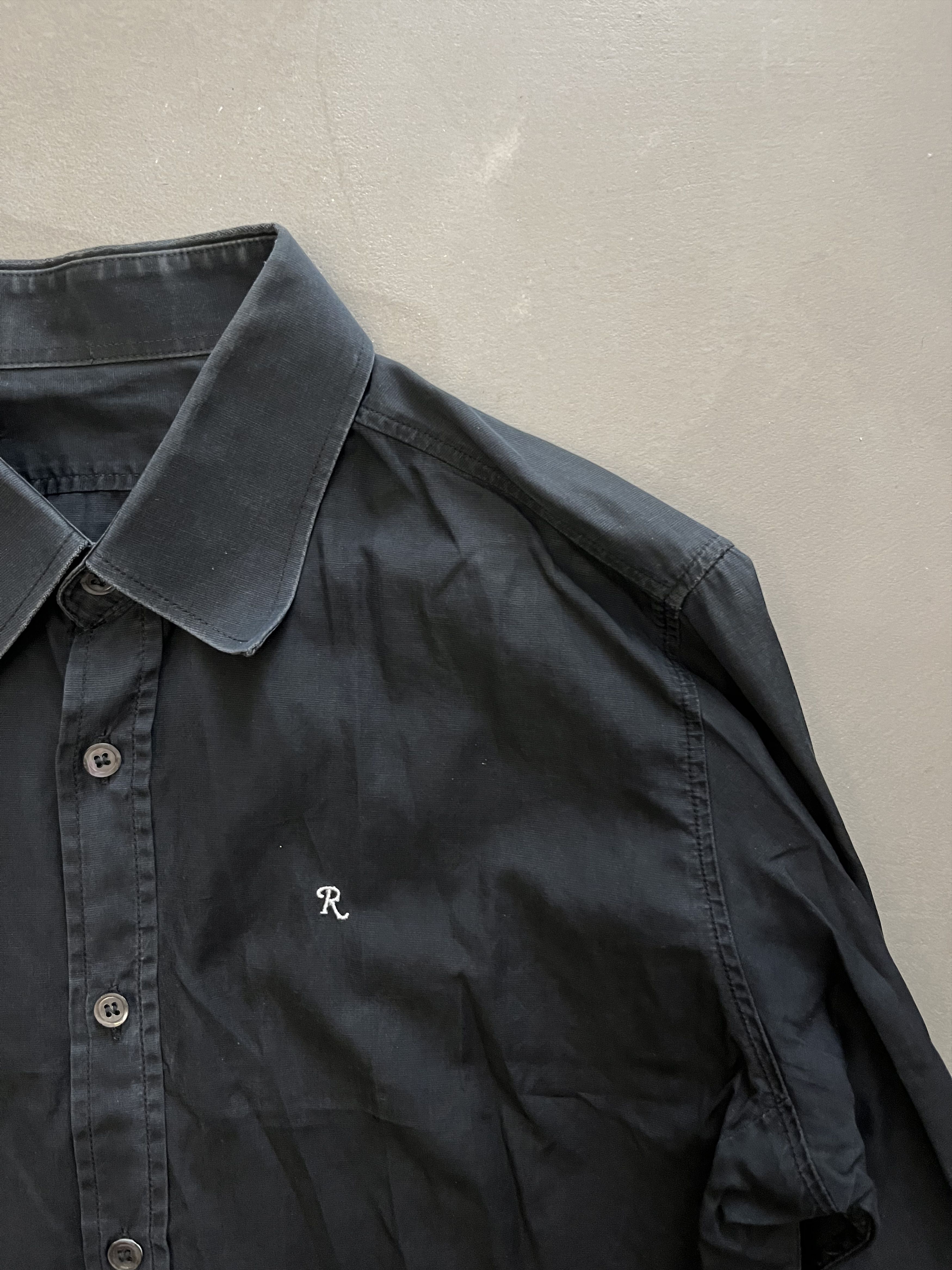 Raf Simons S/S 1999 thrashed button-up Size US M / EU 48-50 / 2 - 2 Thumbnail