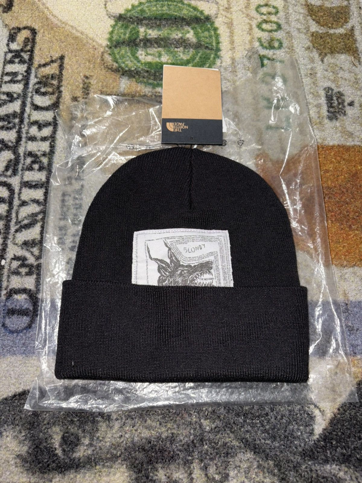 Supreme × The North Face Supreme The North Face Beanie (FW24) Black Size ONE SIZE - 1 Thumbnail