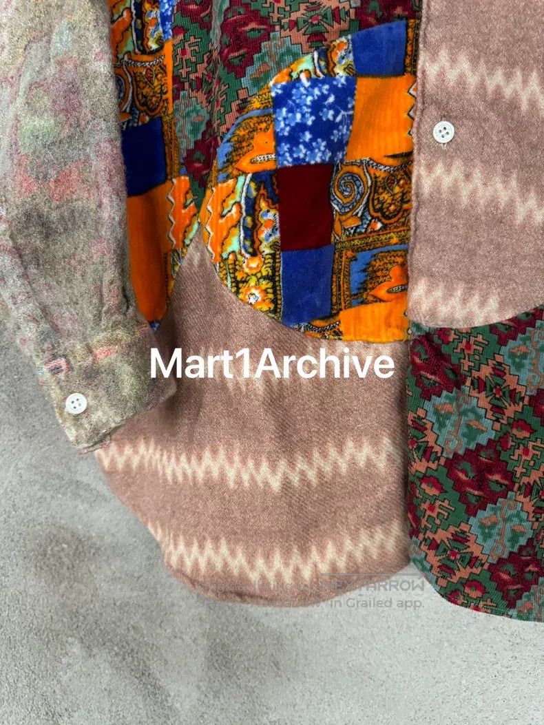 Comme des Garcons Comme Des Garcons Tapestry wool patchwork shirt Size S / US 4 / IT 40 - 3 Thumbnail
