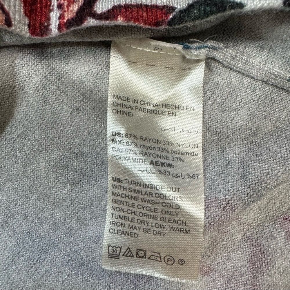 Chicos Chico's Scroll-Print Button-Sleeve Pullover Size 3 US XL Size XL / US 12-14 / IT 48-50 - 8 Thumbnail