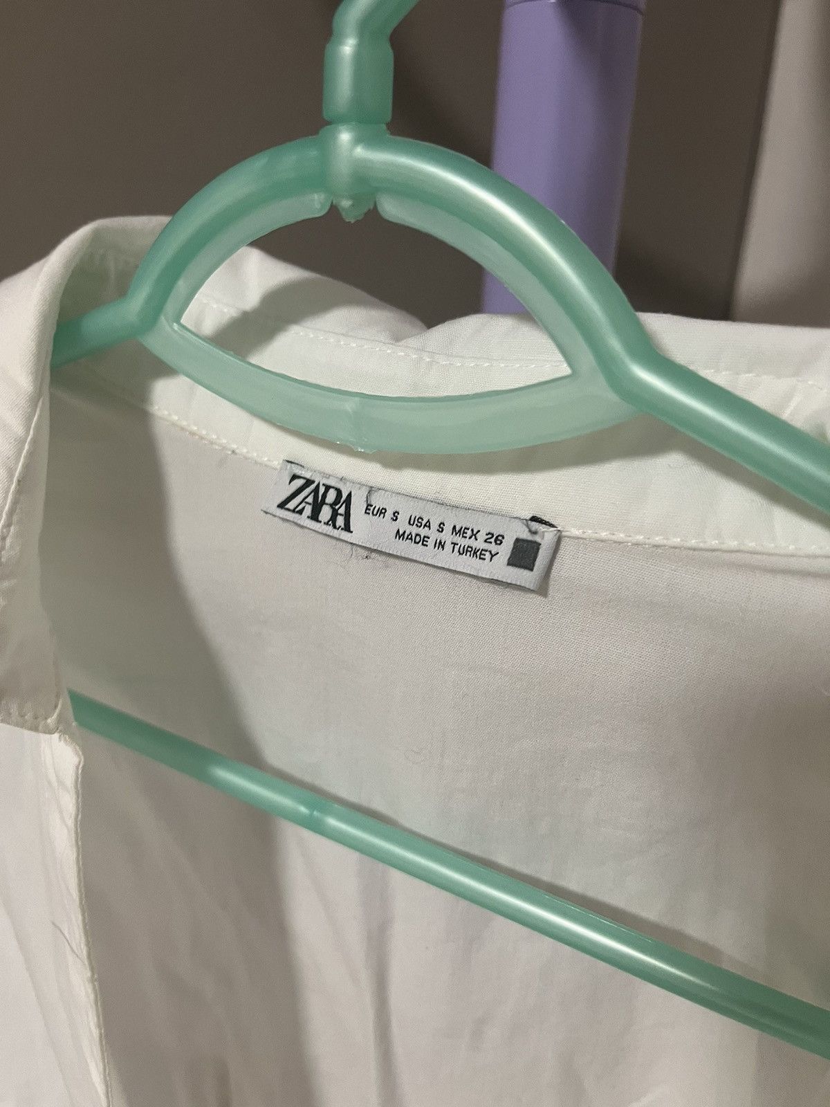 Zara ZARA Shirt Dress Size S / US 4 / IT 40 - 2 Thumbnail