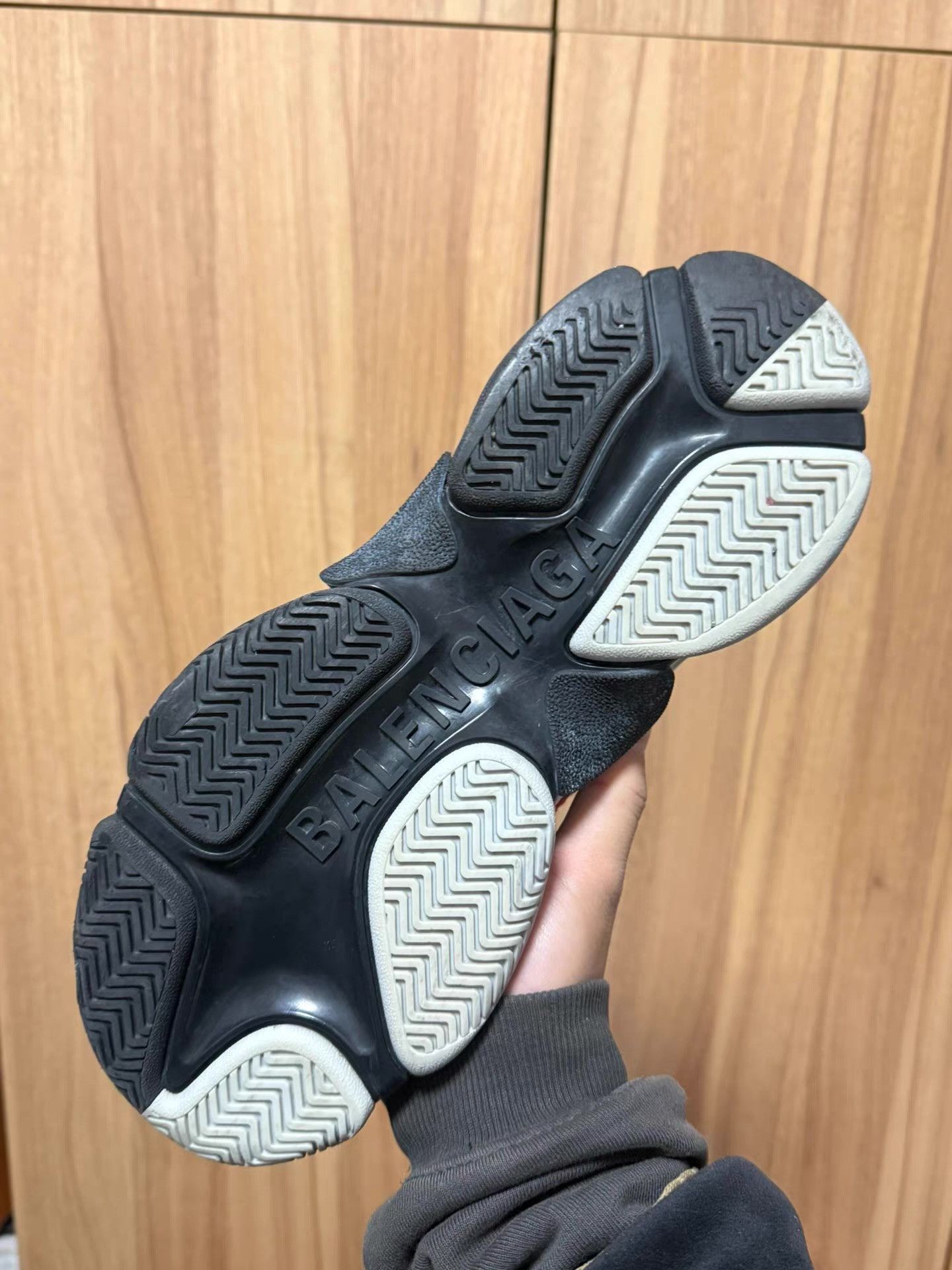 Balenciaga Balenciaga Triple S spliced dad sneakers Ｑ20 Size US 8 / EU 41 - 3 Thumbnail