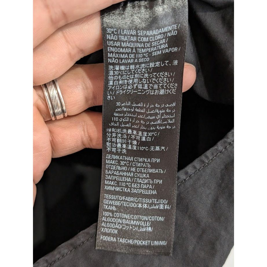 Balenciaga o1rshd1 Track Jacket in Black Size US S / EU 44-46 / 1 - 22 Thumbnail
