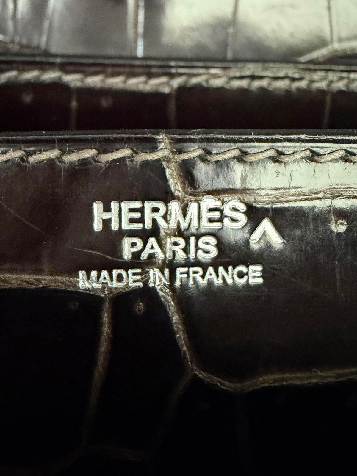 Hermes Hermes Kelly 2013 Depeches Exotic Crocodile Briefcase Bag Size ONE SIZE - 14 Thumbnail