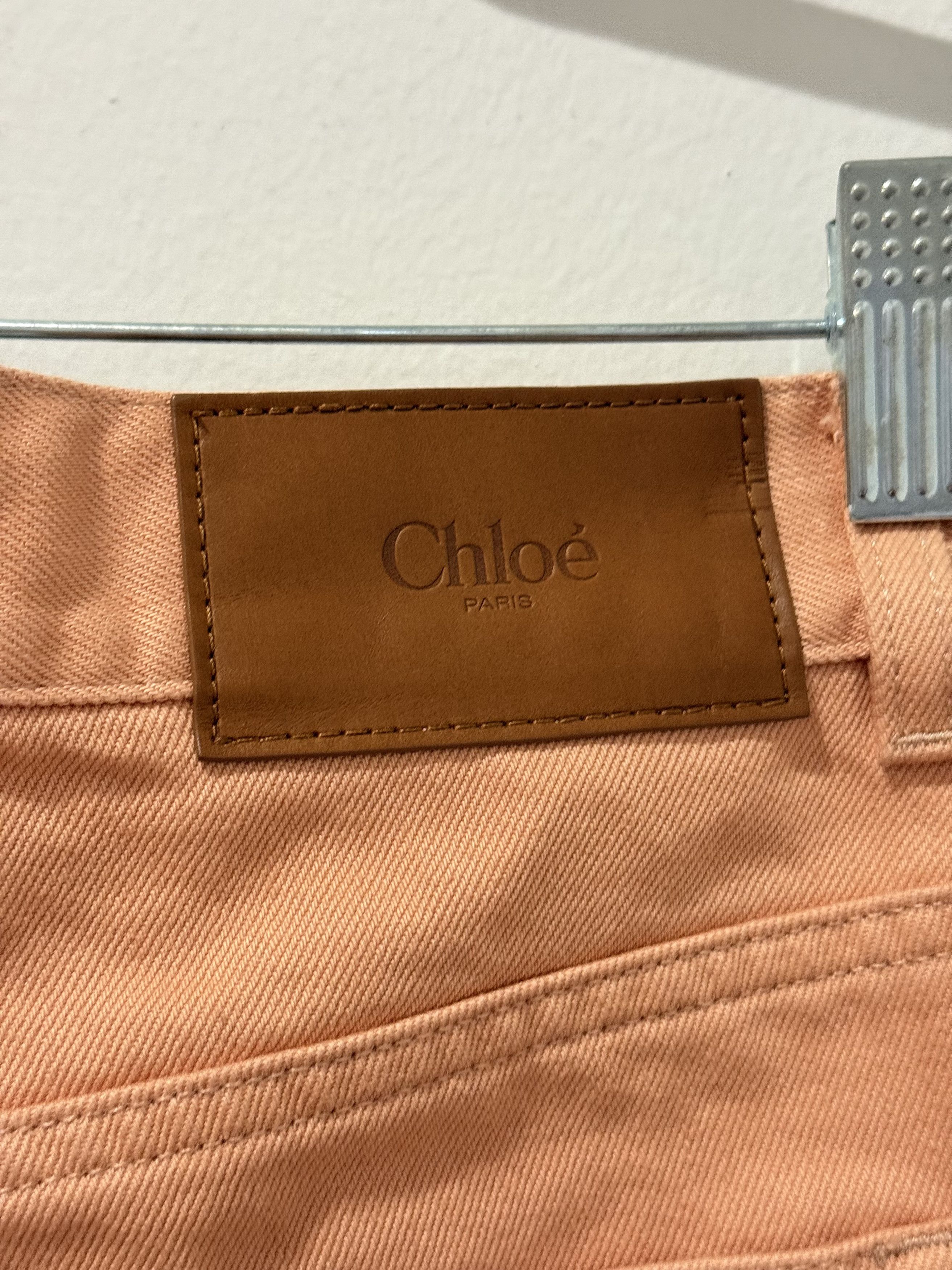 Chloe CHLOÉ Embellished high-rise straight-leg jeans Size 25" / US 0 / IT 36 - 6 Thumbnail
