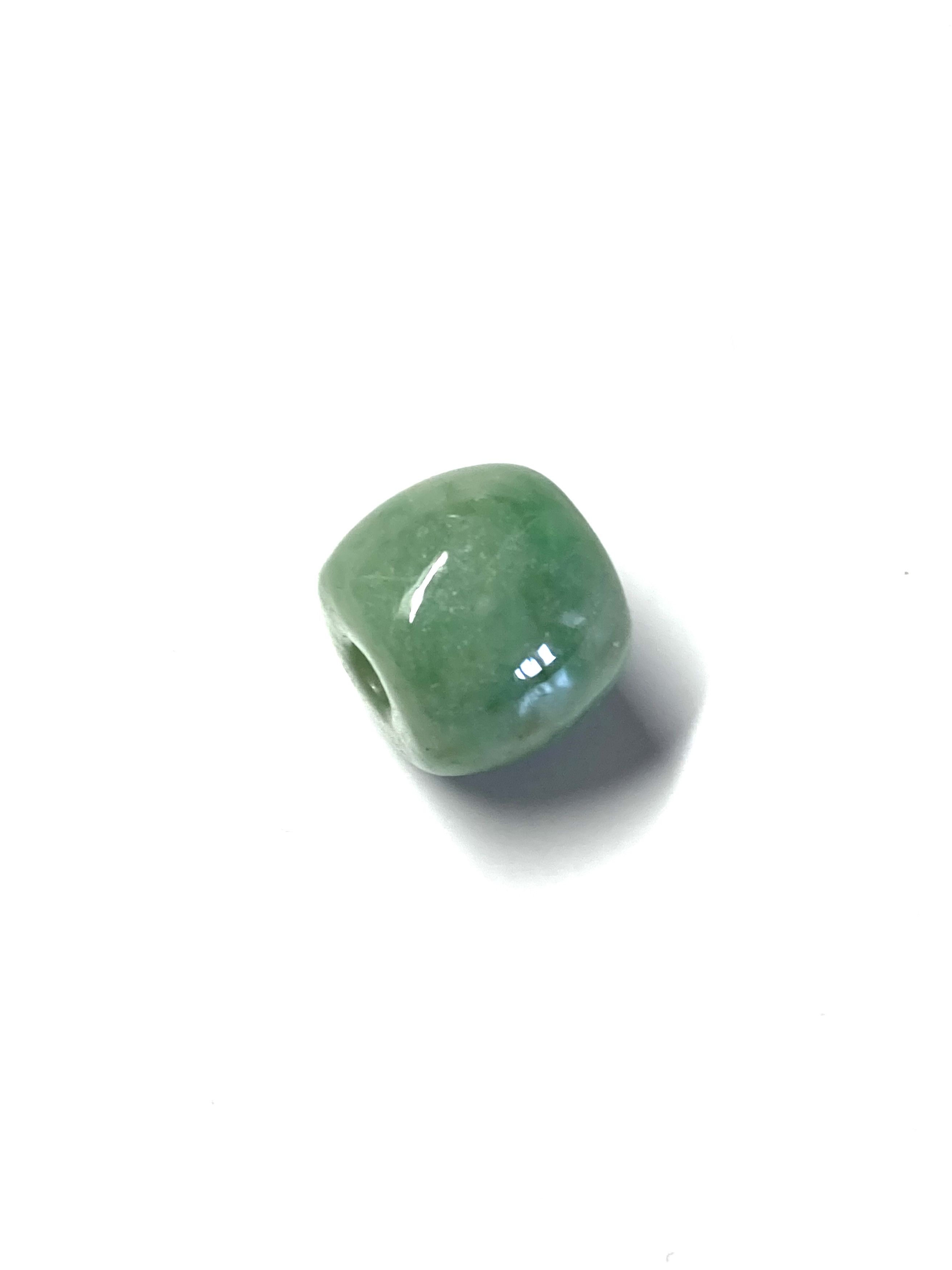 Other 60006 Certified Jadeite jade Green 12mm Bead Pendant Size ONE SIZE - 1 Thumbnail