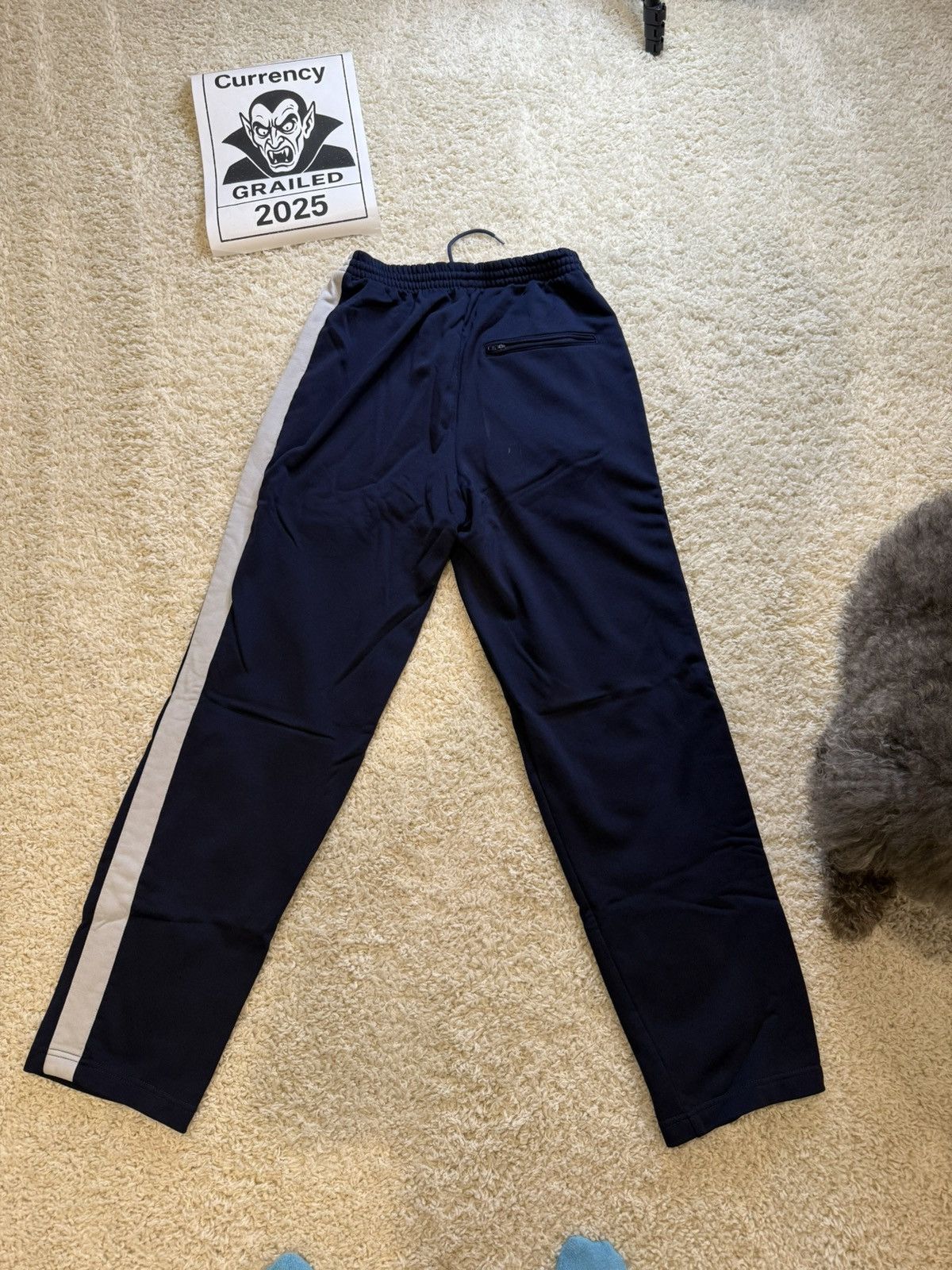Balenciaga Balenciaga Dark Blue jogging pant Size US 27 - 2 Thumbnail