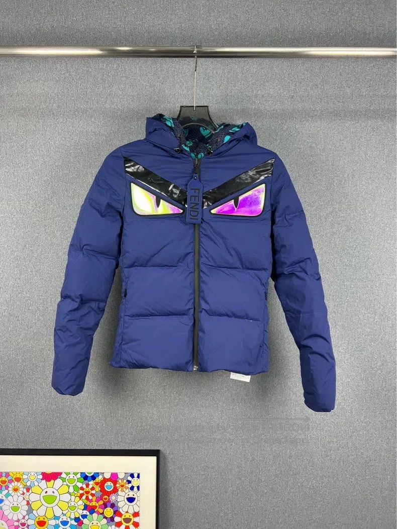 Fendi Monster Double-Sided Puffer Jacket