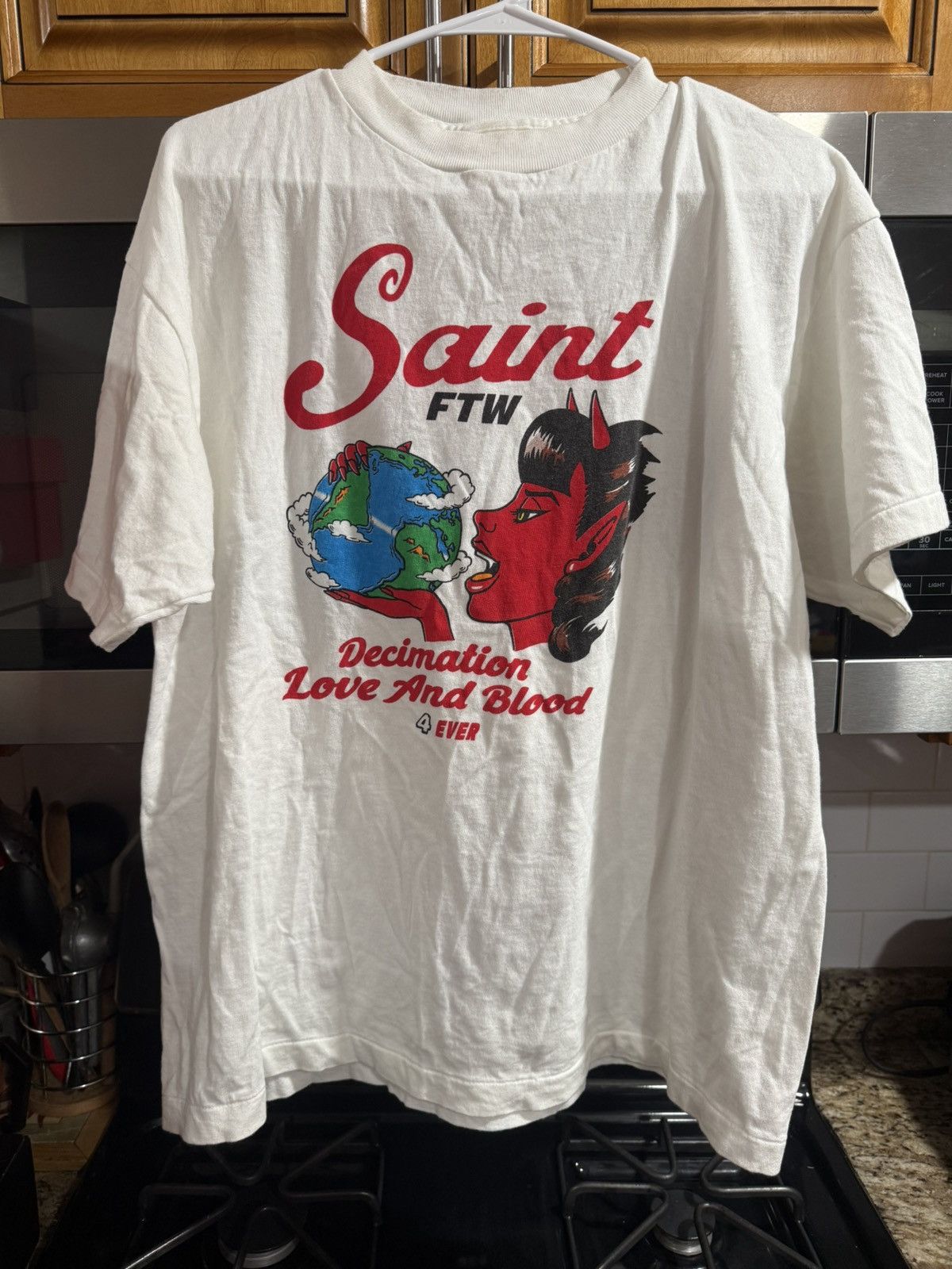 Saint Michael Saint Michael Saint Devil FTW Love Size Small Size US S / EU 44-46 / 1 - 1 Thumbnail