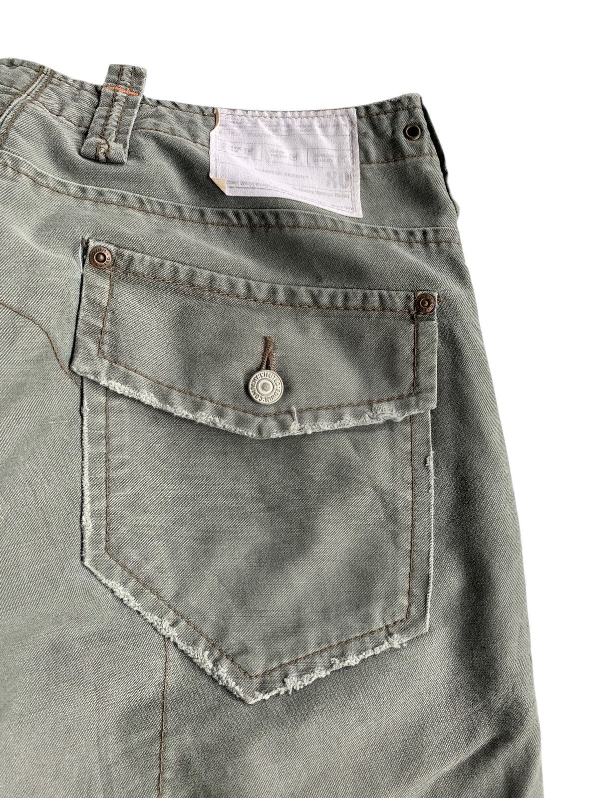 Tornado Mart FLARE EDWIN XV BUSH POCKET MULTI POCKET DENIM PANTS Size US 32 / EU 48 - 15 Thumbnail