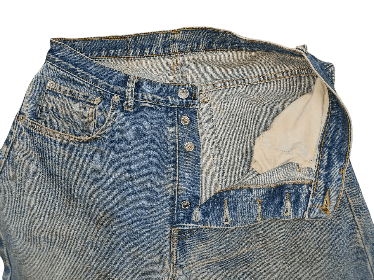 Levi's 90s Vintage Levis 501 Denim Size US 32 / EU 48 - 5 Thumbnail