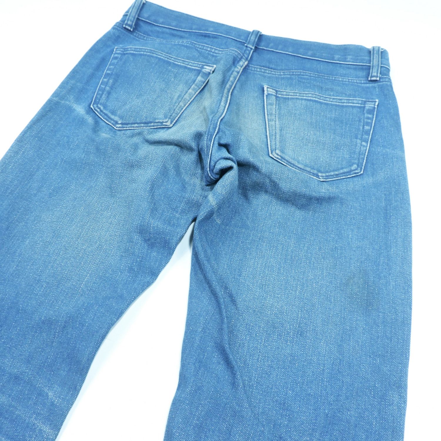 Kaihara Denim UNIQLO BY KAIHARA SLIM STRAIGHT LOW SELVEDGE DENIM Size US 29 - 14 Thumbnail