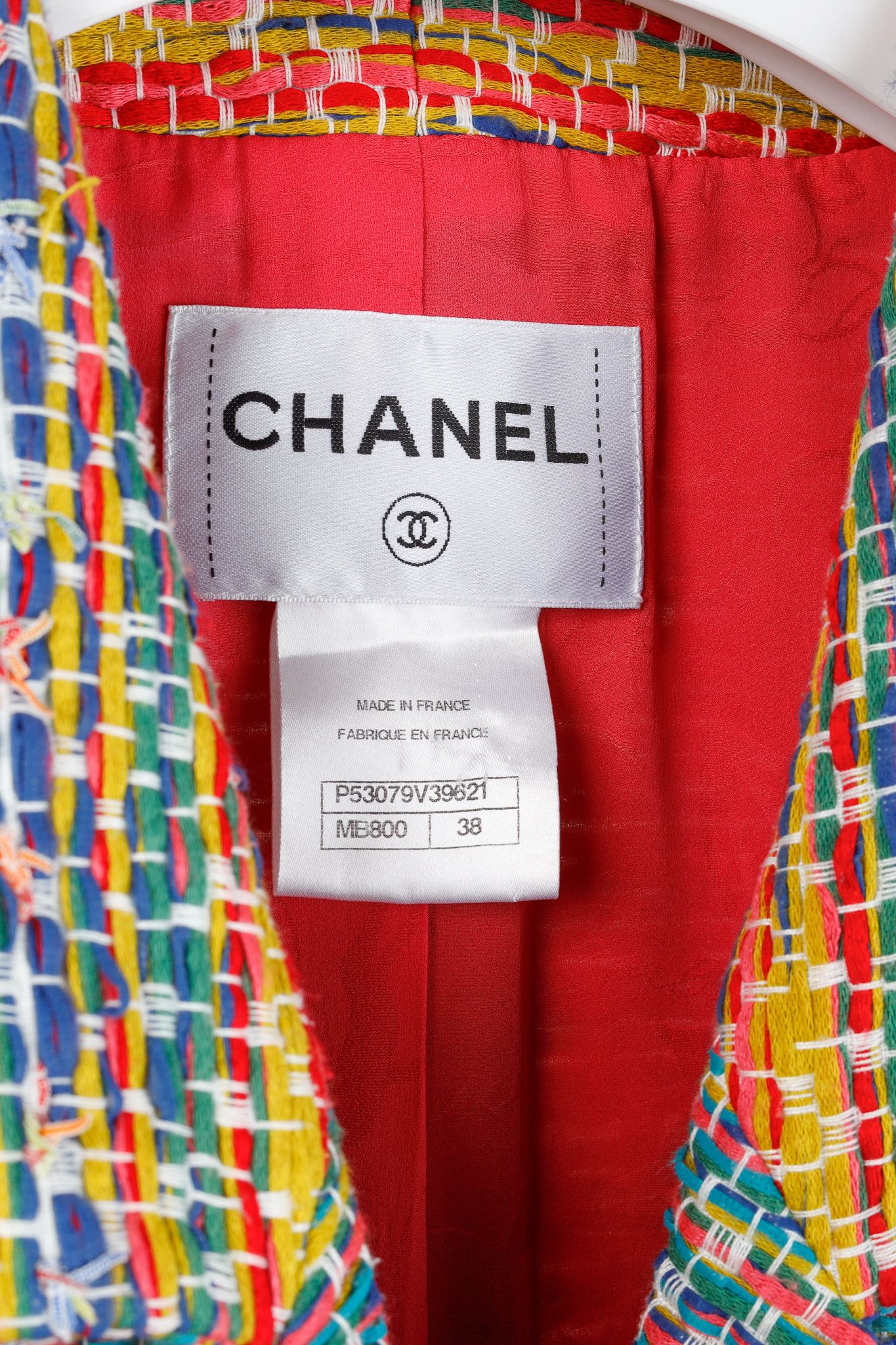 Chanel Chanel Resort 2016 Multicolour-Tweed Single-Button Blazer Size S / US 4 / IT 40 - 4 Thumbnail