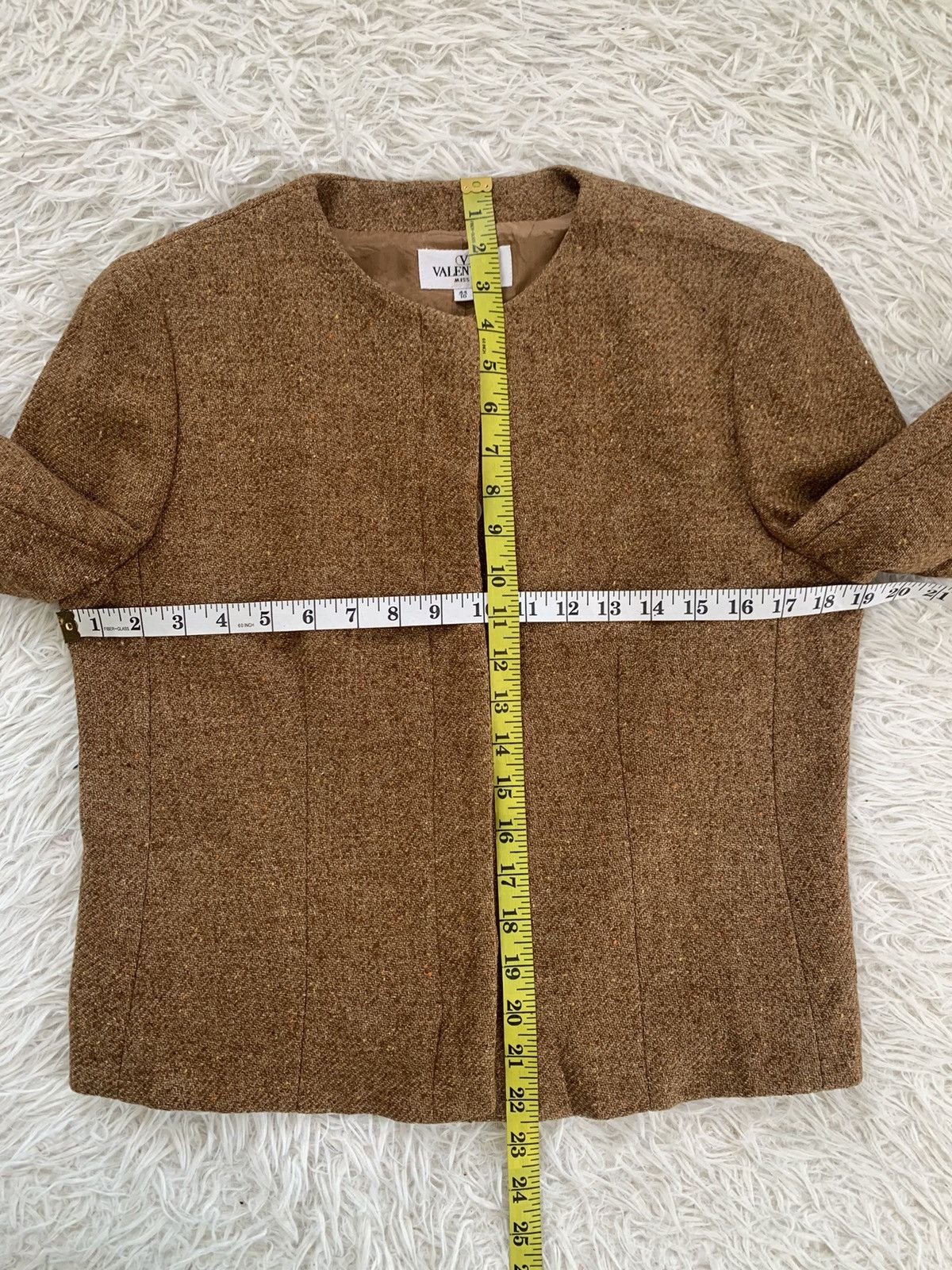 Valentino Valentino Miss V Wool Jacket Made in Italy Size S / US 4 / IT 40 - 6 Thumbnail