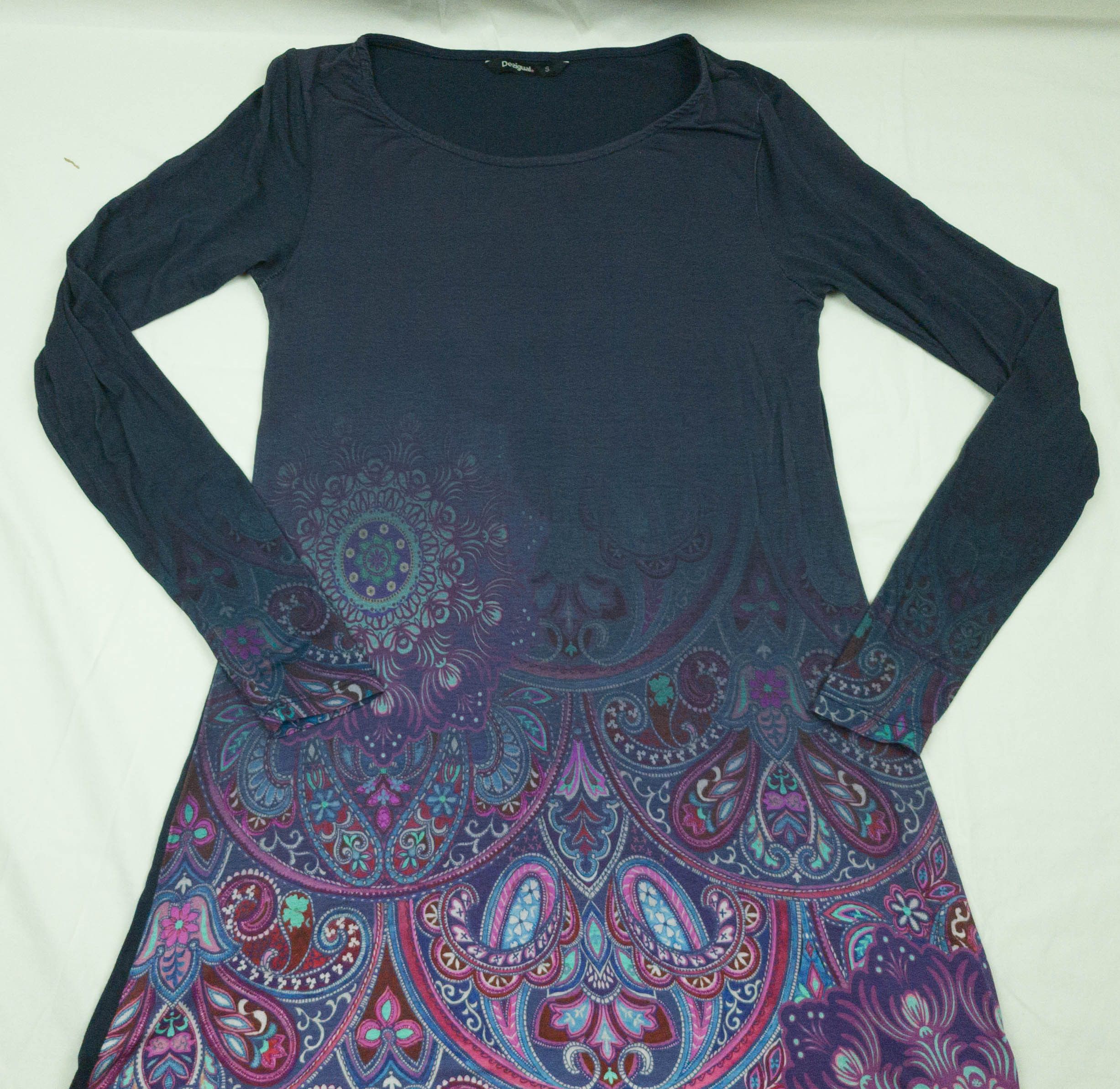 Desigual Desigual womens dress long sleeve size S-M ( LABEL S) Size S / US 4 / IT 40 - 5 Thumbnail