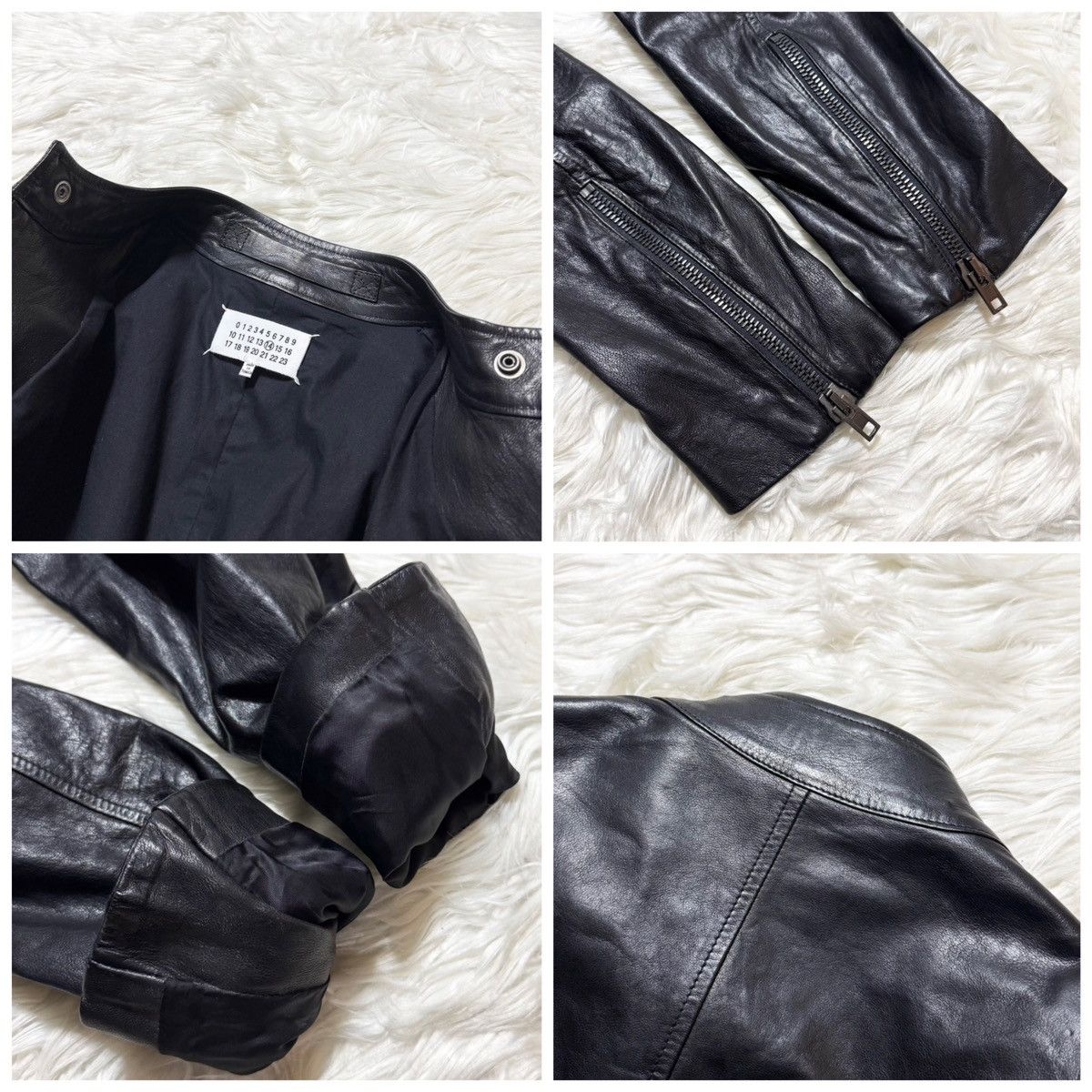 Maison Margiela Authentic, Maison Martin Margiela 5-Zip Leather Jacket Size US S / EU 44-46 / 1 - 3 Thumbnail