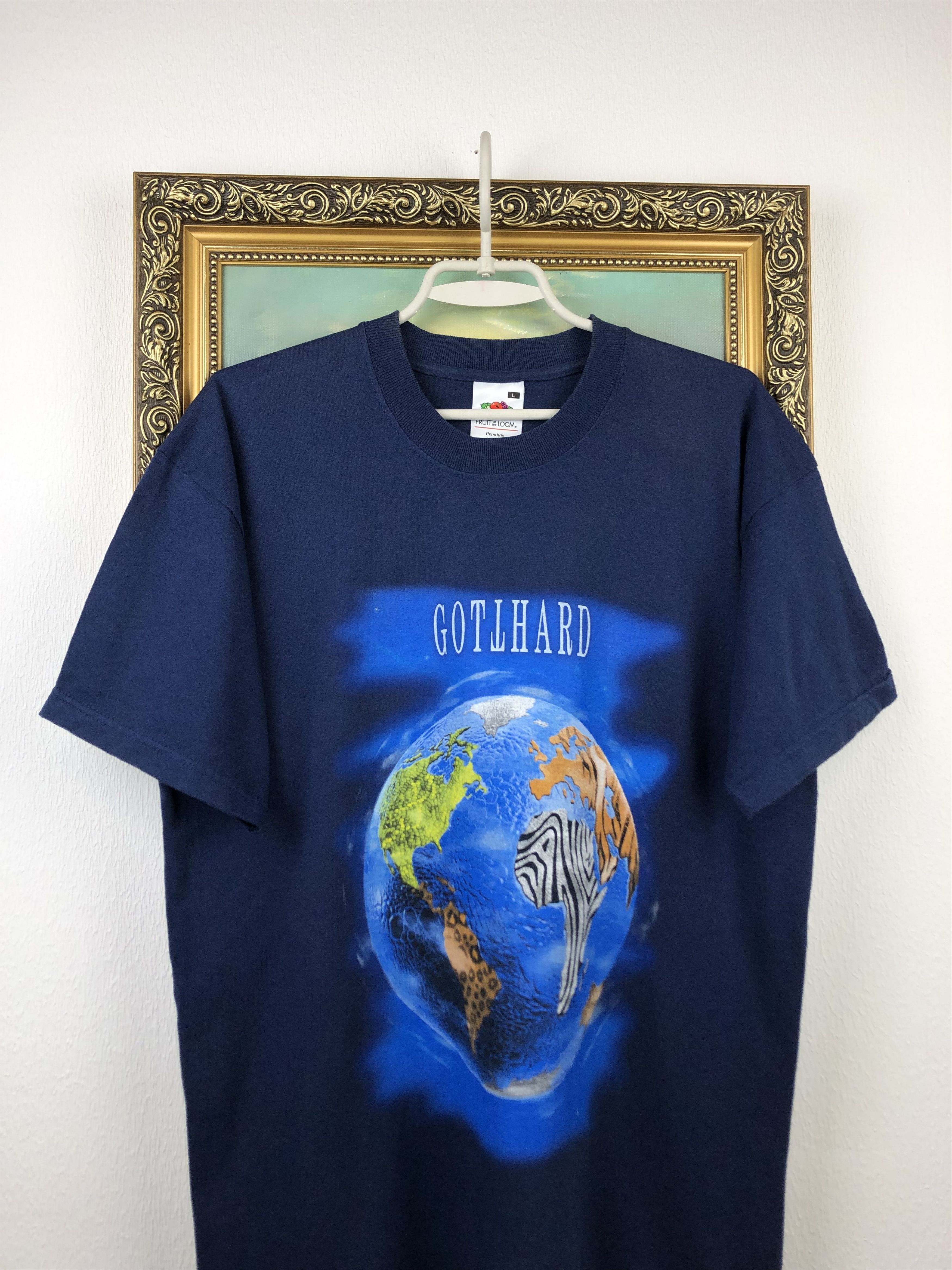 Band Tees Vintage Gotthard Band Tee Shirt Rare Hype Y2k Size US L / EU 52-54 / 3 - 2 Thumbnail
