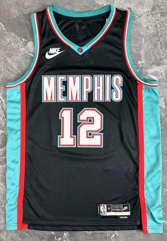 NBA 2026 Memphis Grizzlies #12 Ja Morant Jersey Home Size US M / EU 48-50 / 2 - 2 Thumbnail