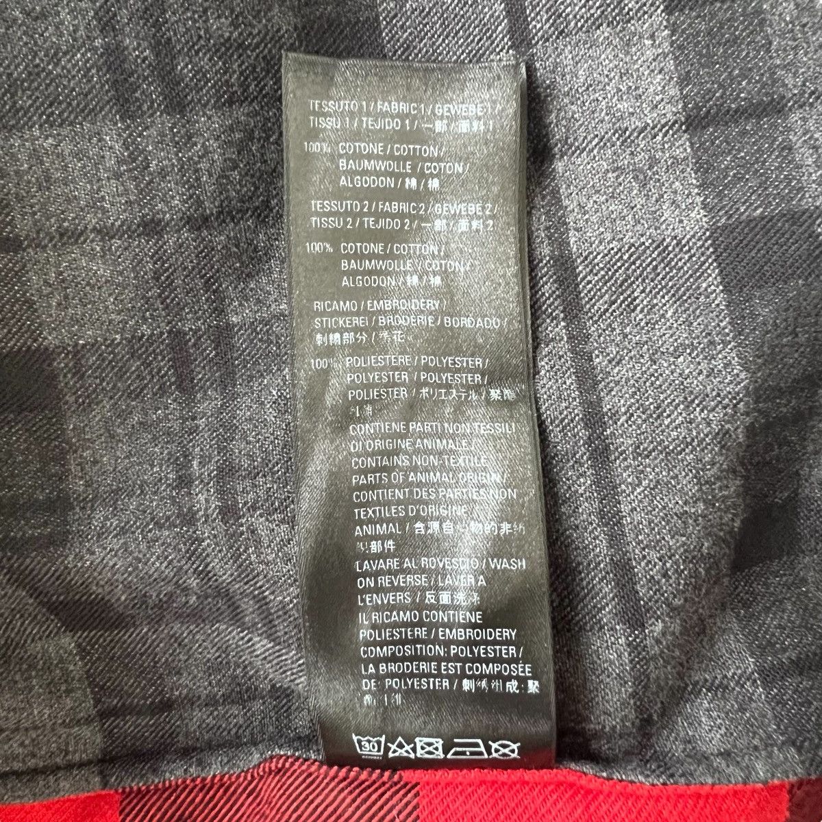 Balenciaga BALENCIAGA 2021SS ×DEMNA OVERSIZED PATCH WORK SHIRT Size US M / EU 48-50 / 2 - 6 Thumbnail