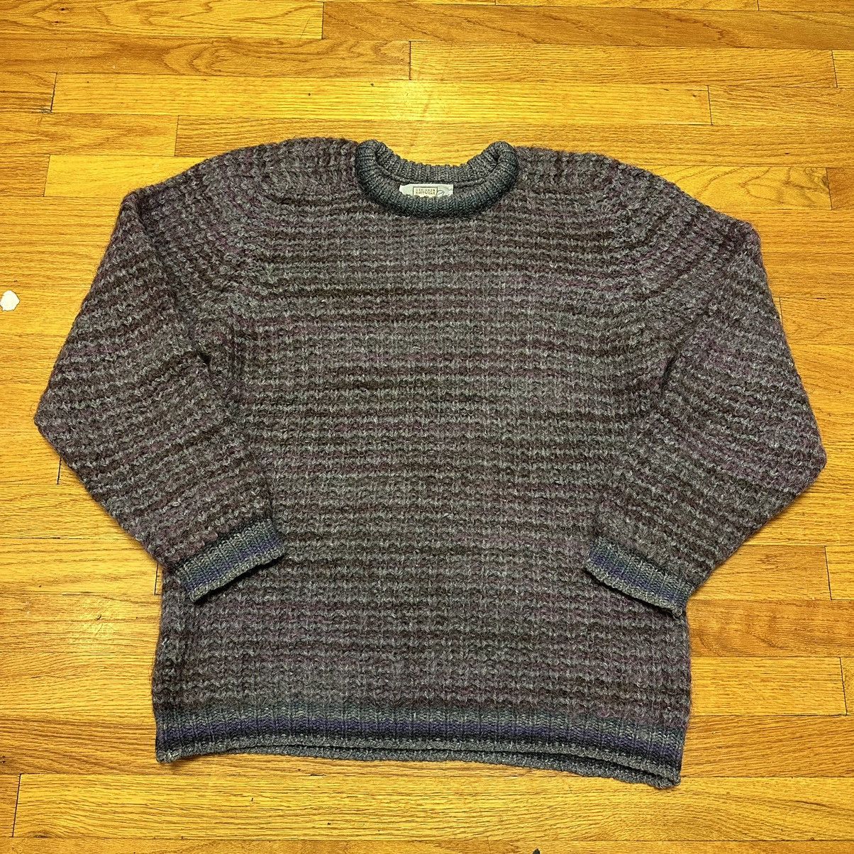 Vintage VTG 80s Christopher Fischer Mohair/Wool Blend Knit Sweater ...