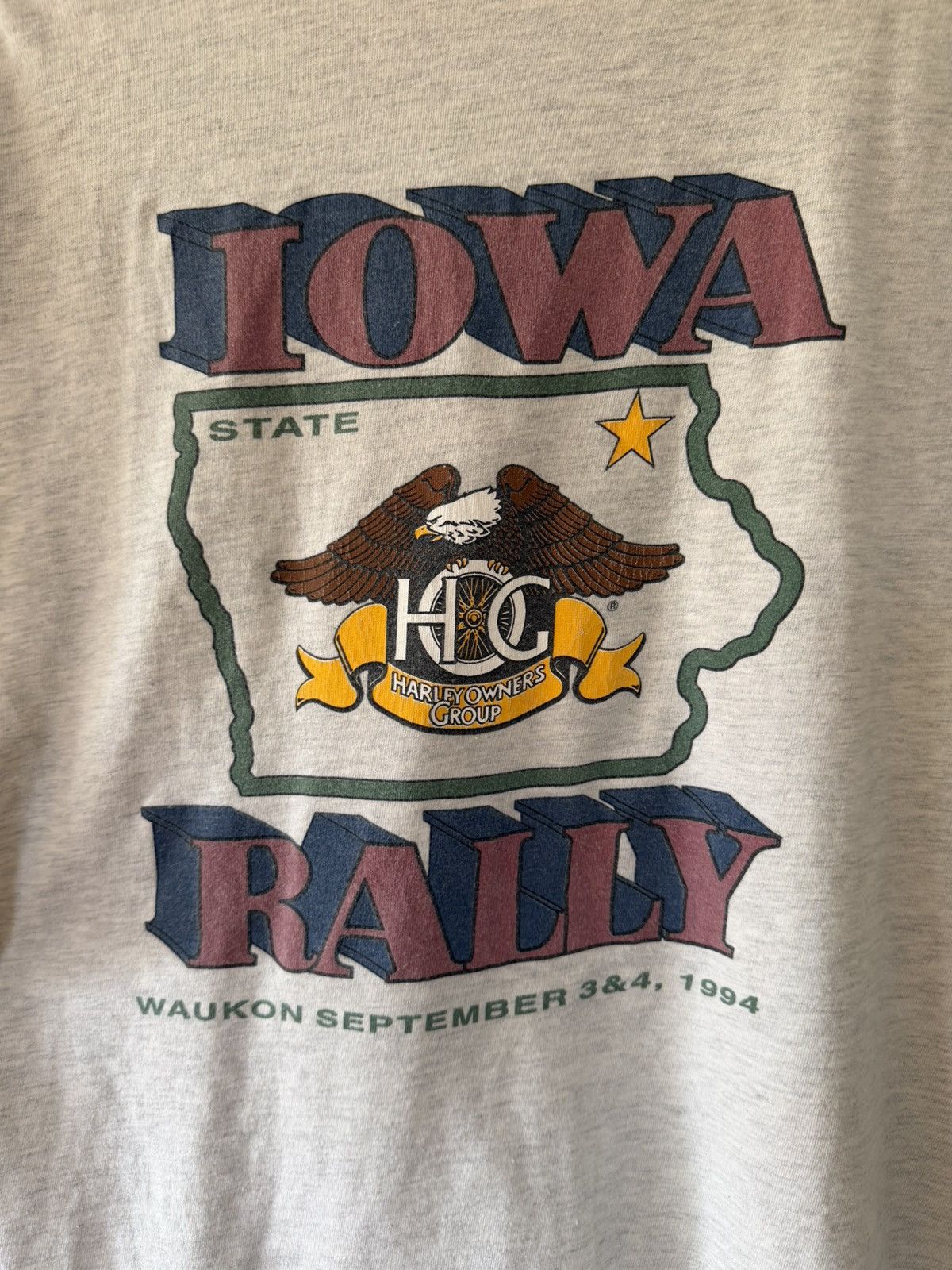 Harley Davidson VINTAGE HARLEY DAVIDSON TEE Size US L / EU 52-54 / 3 - 2 Thumbnail
