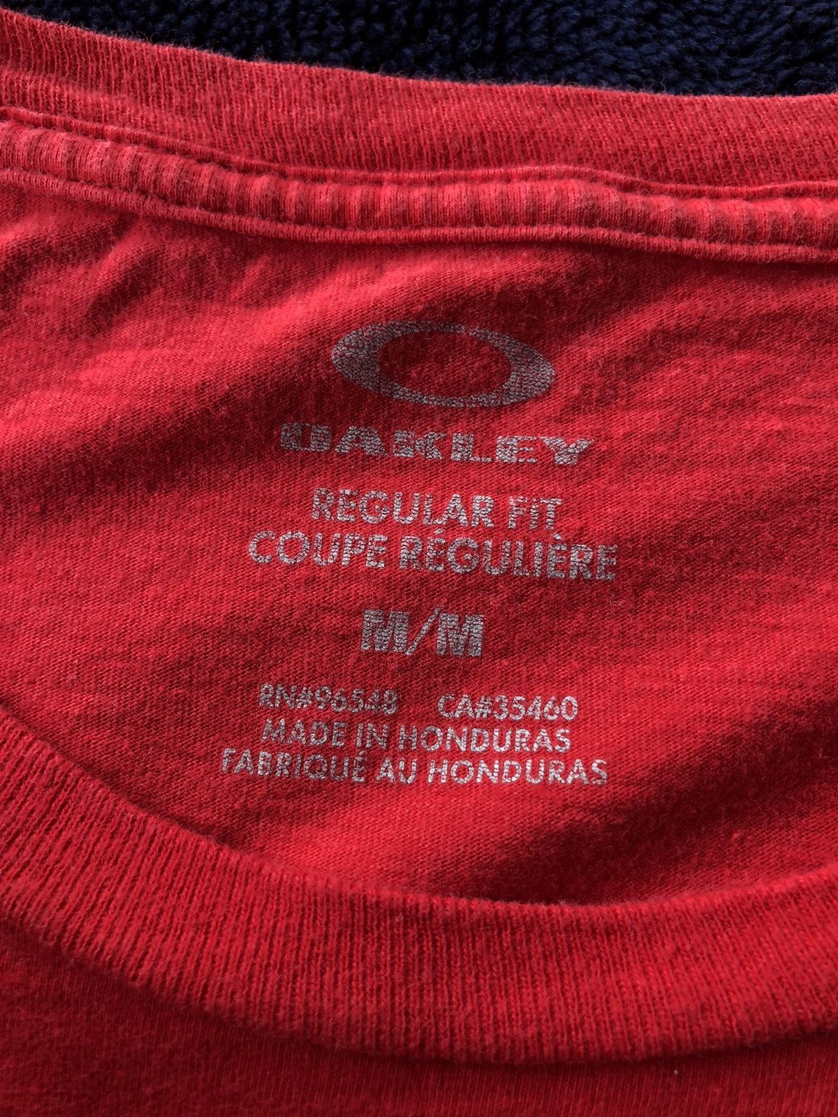 Oakley Vintage Oakley Harizon O Red Shirt Tee Size US M / EU 48-50 / 2 - 7 Thumbnail